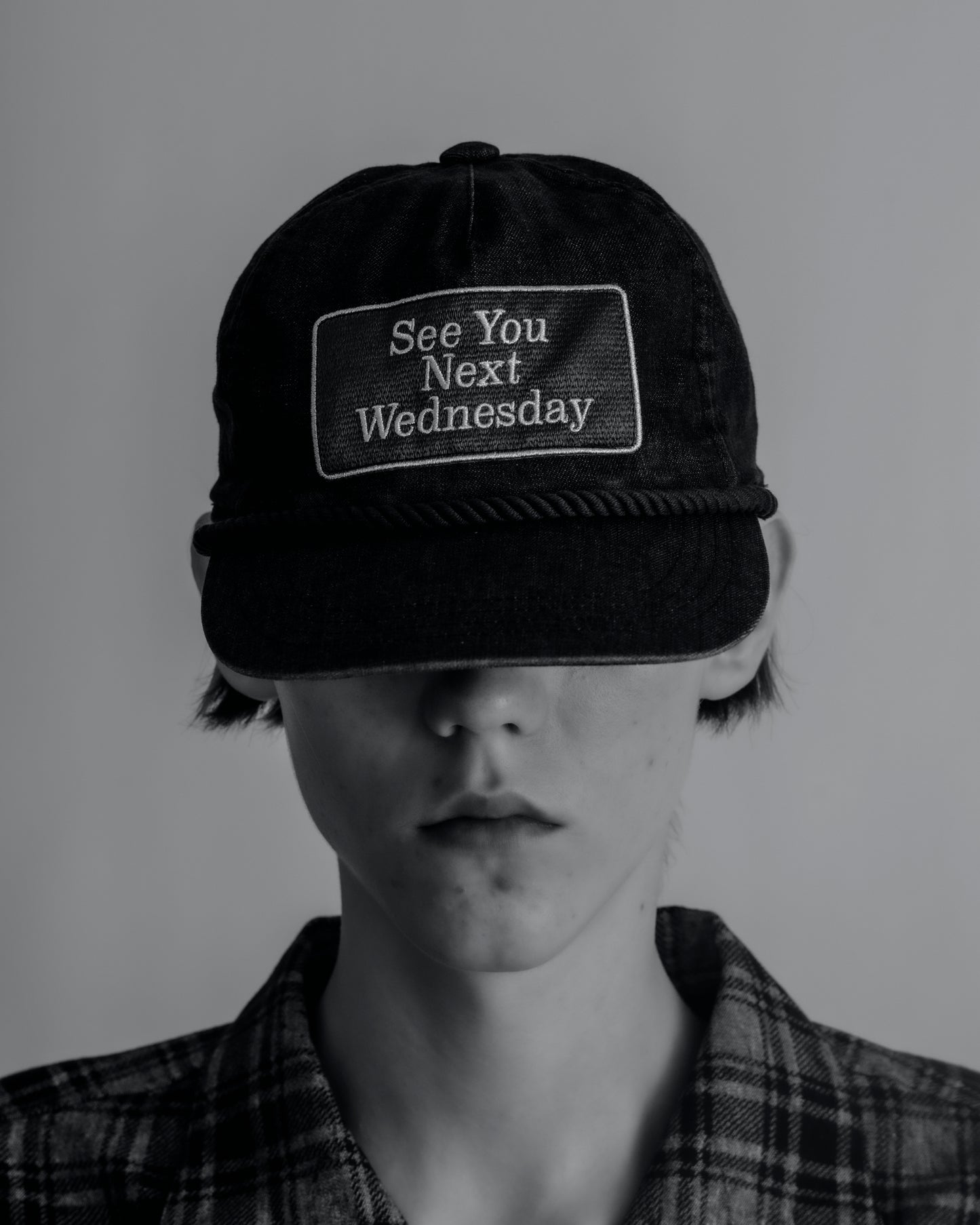 OLD CHECK SHARK COLLAR SHIRT - SS