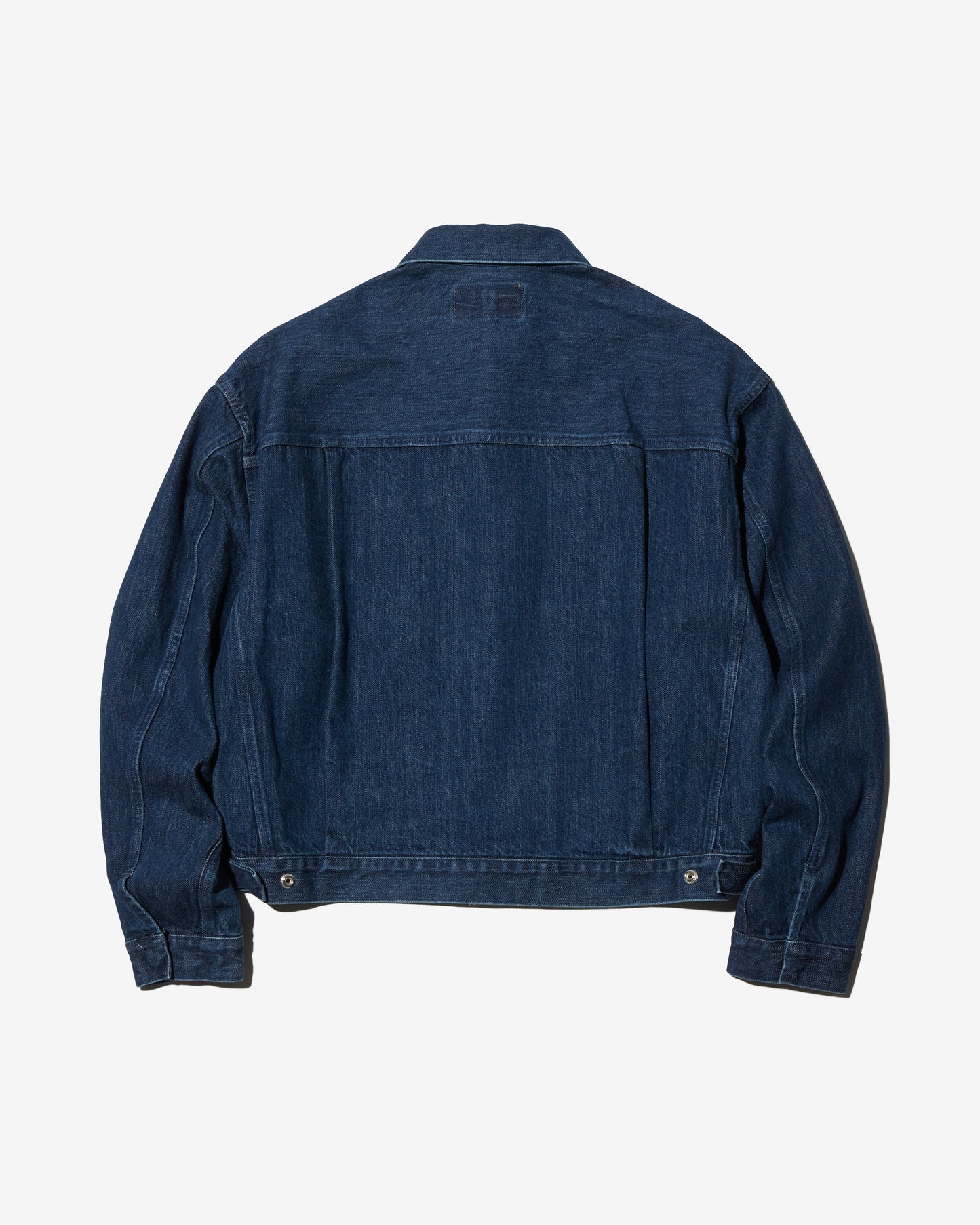 INVISIBLE PLEATED DENIM JACKET ver1.1