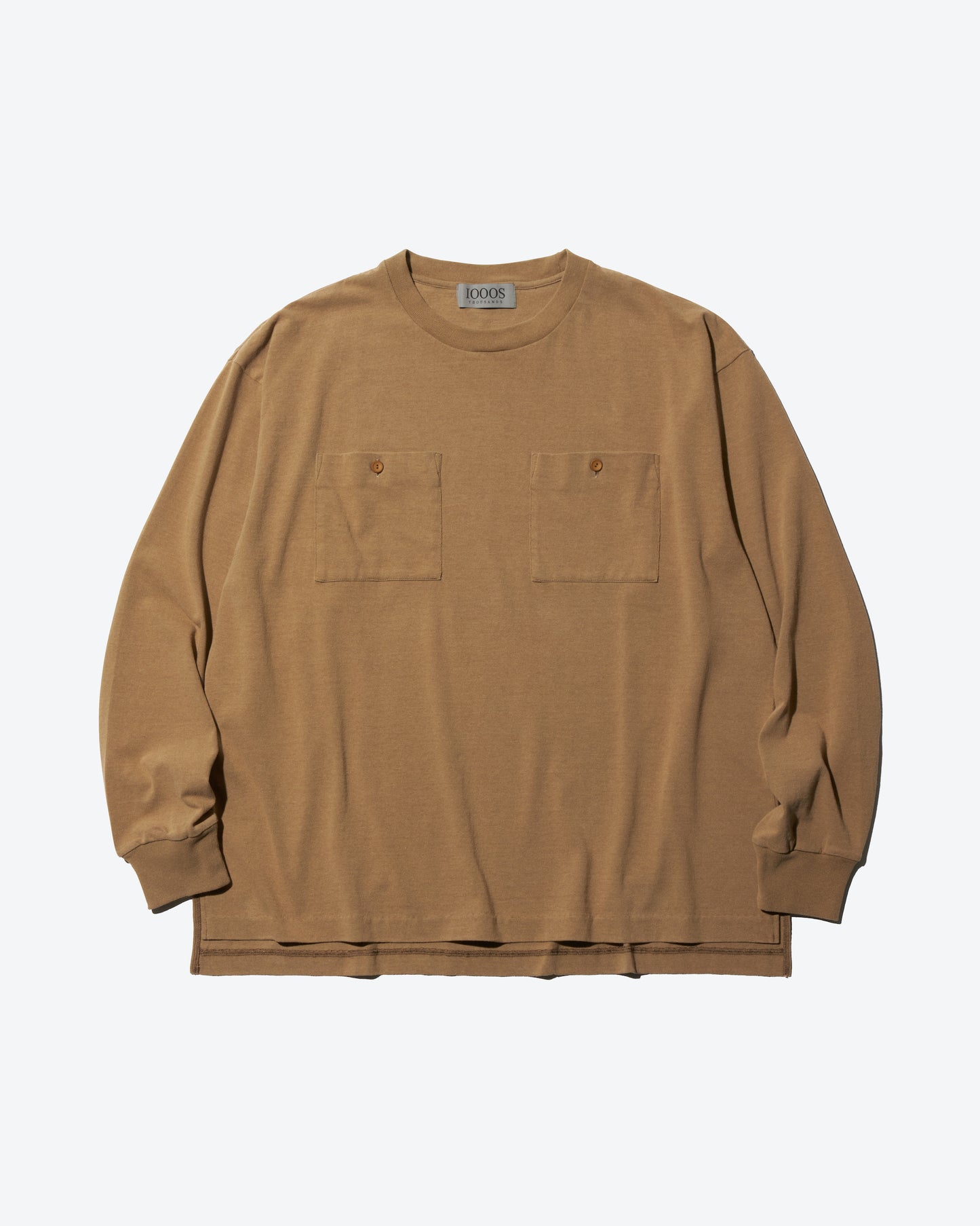 AGED W POCKET LS TEE