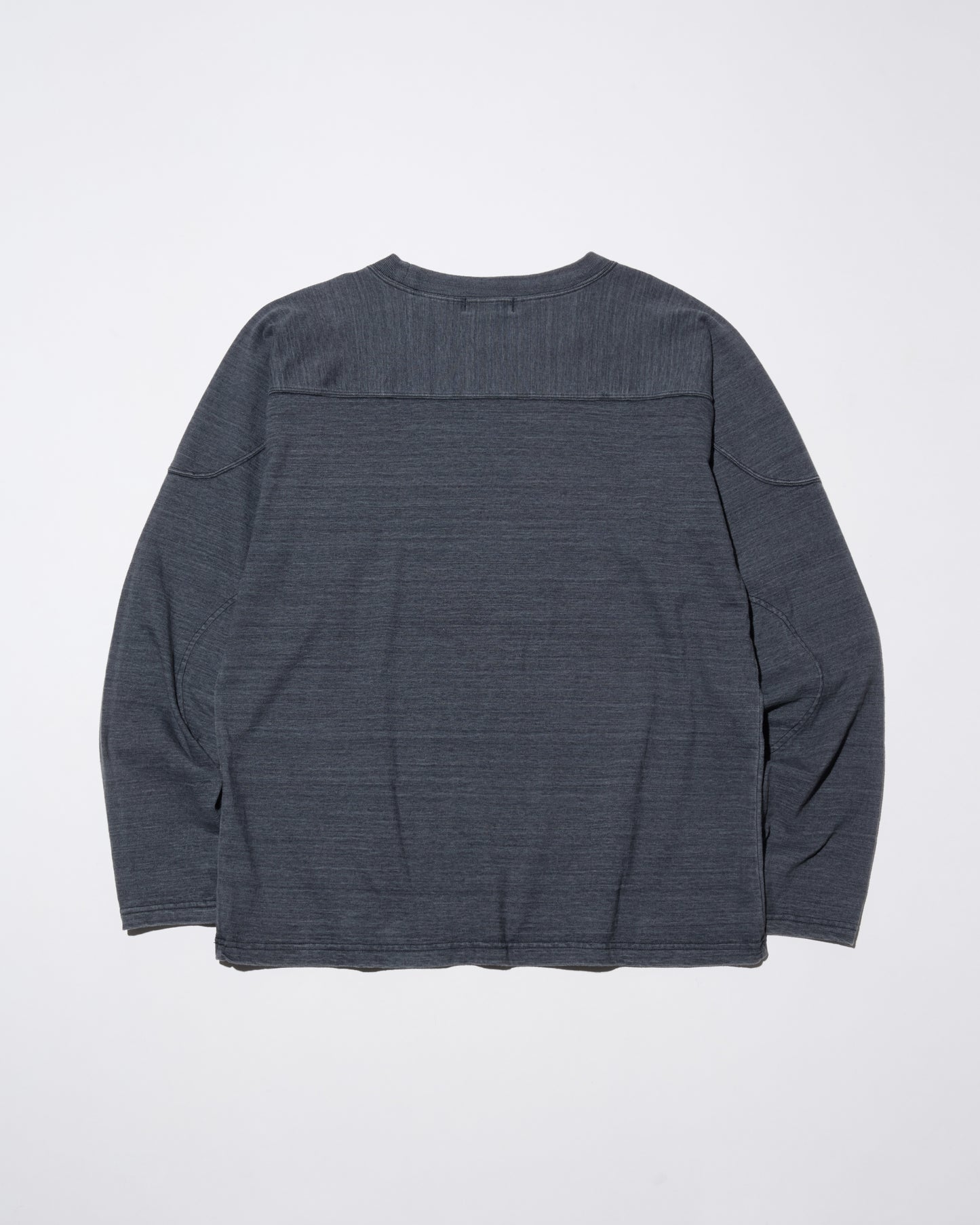 FADED INDIGO FOOTBALL LS TEE