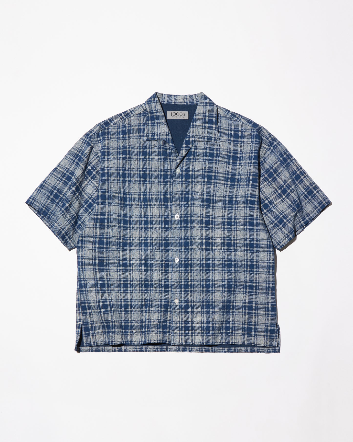 OLD CHECK SHARK COLLAR SHIRT - SS