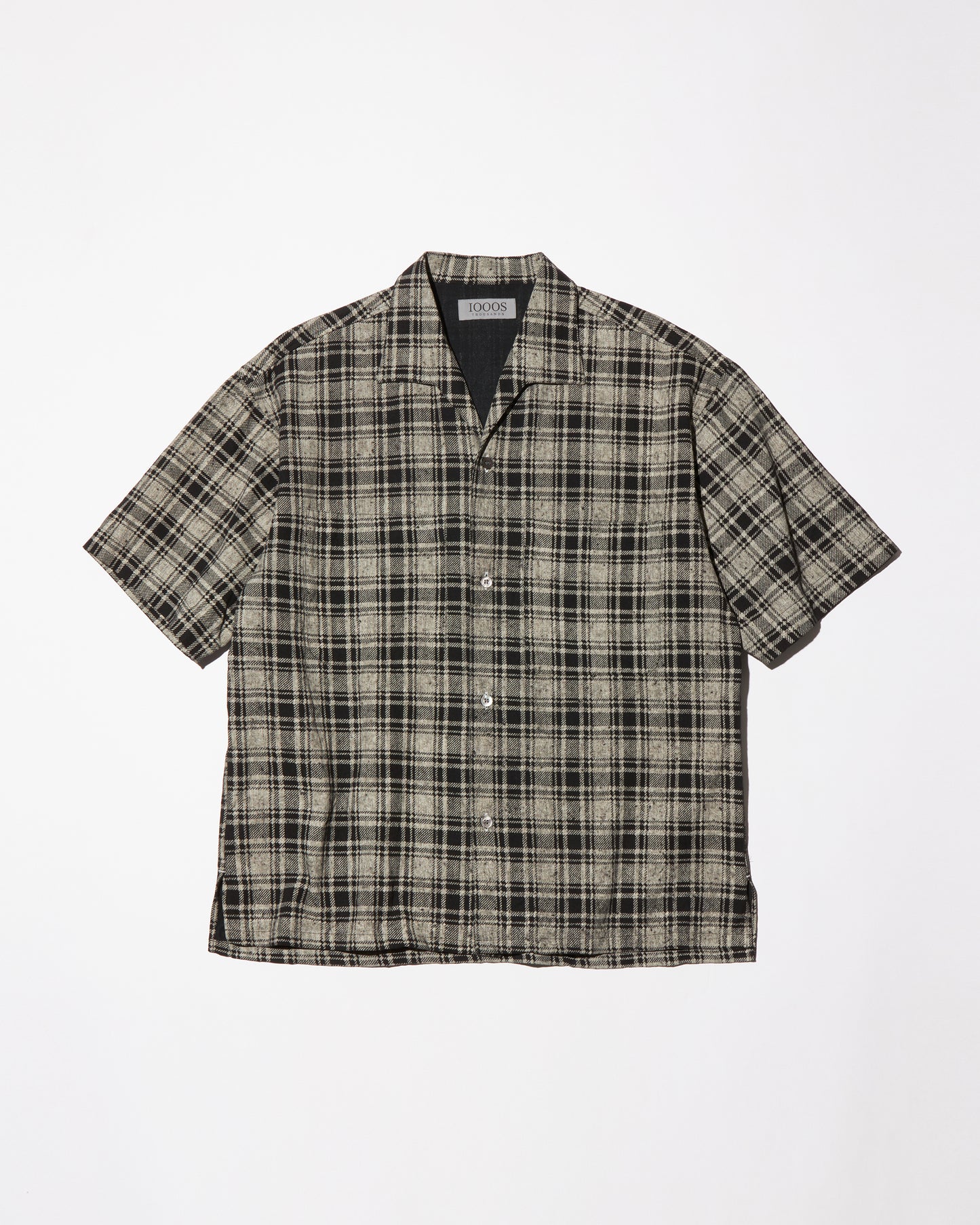 OLD CHECK SHARK COLLAR SHIRT - SS