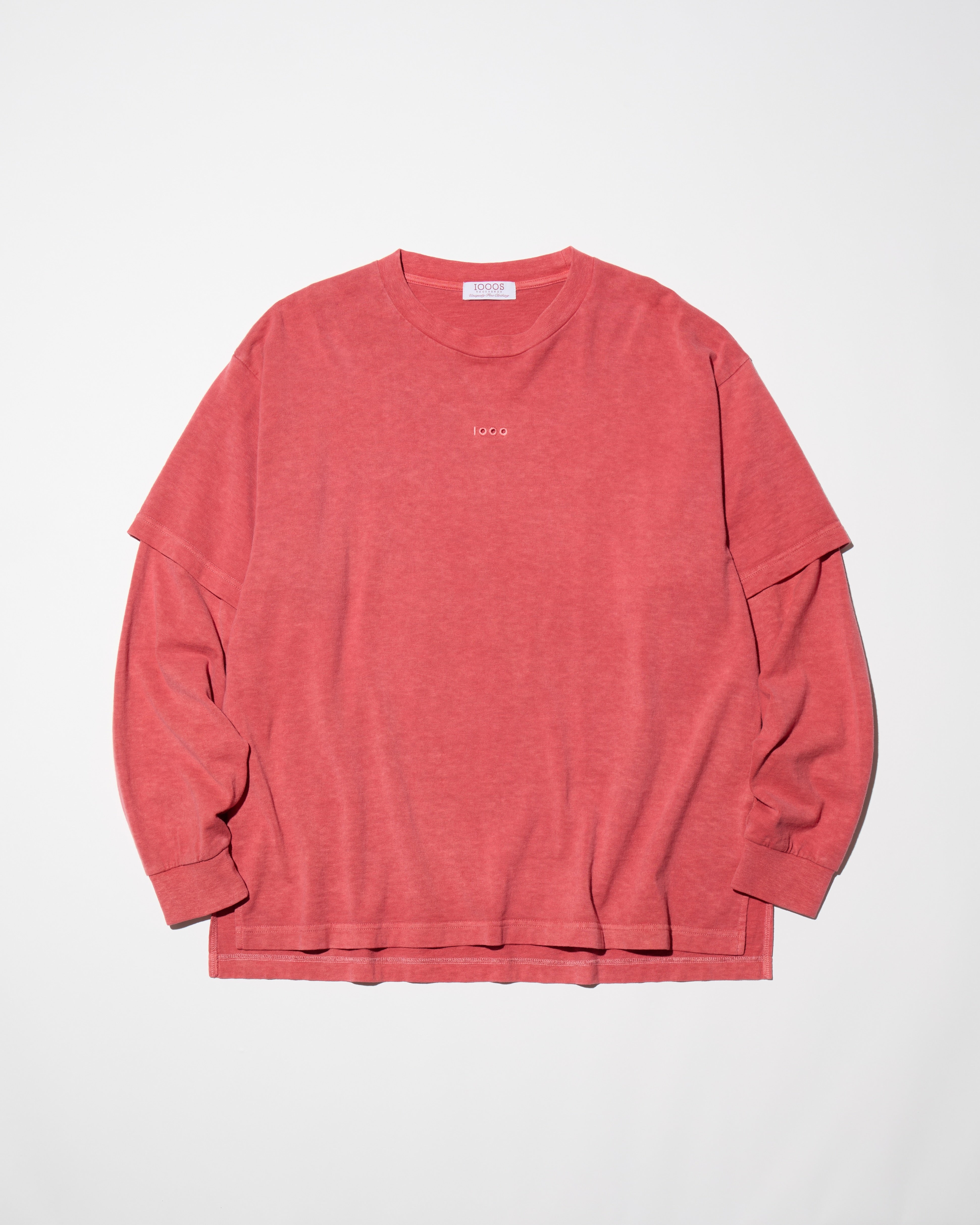 AGED LAYERED LS TEE – THOUSANDS