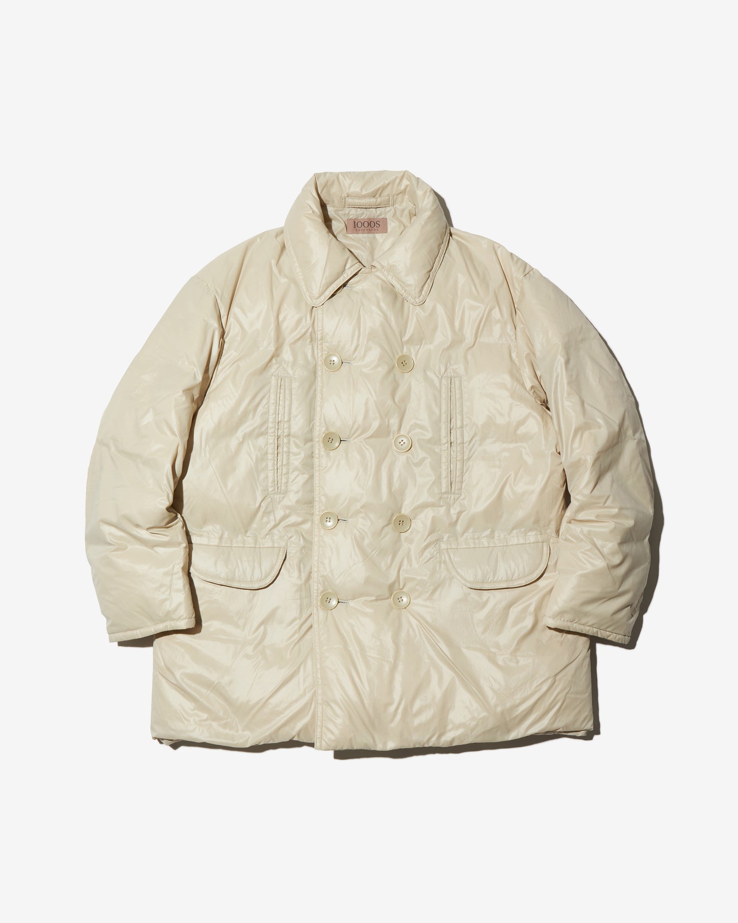 W BREASTED DOWN COAT