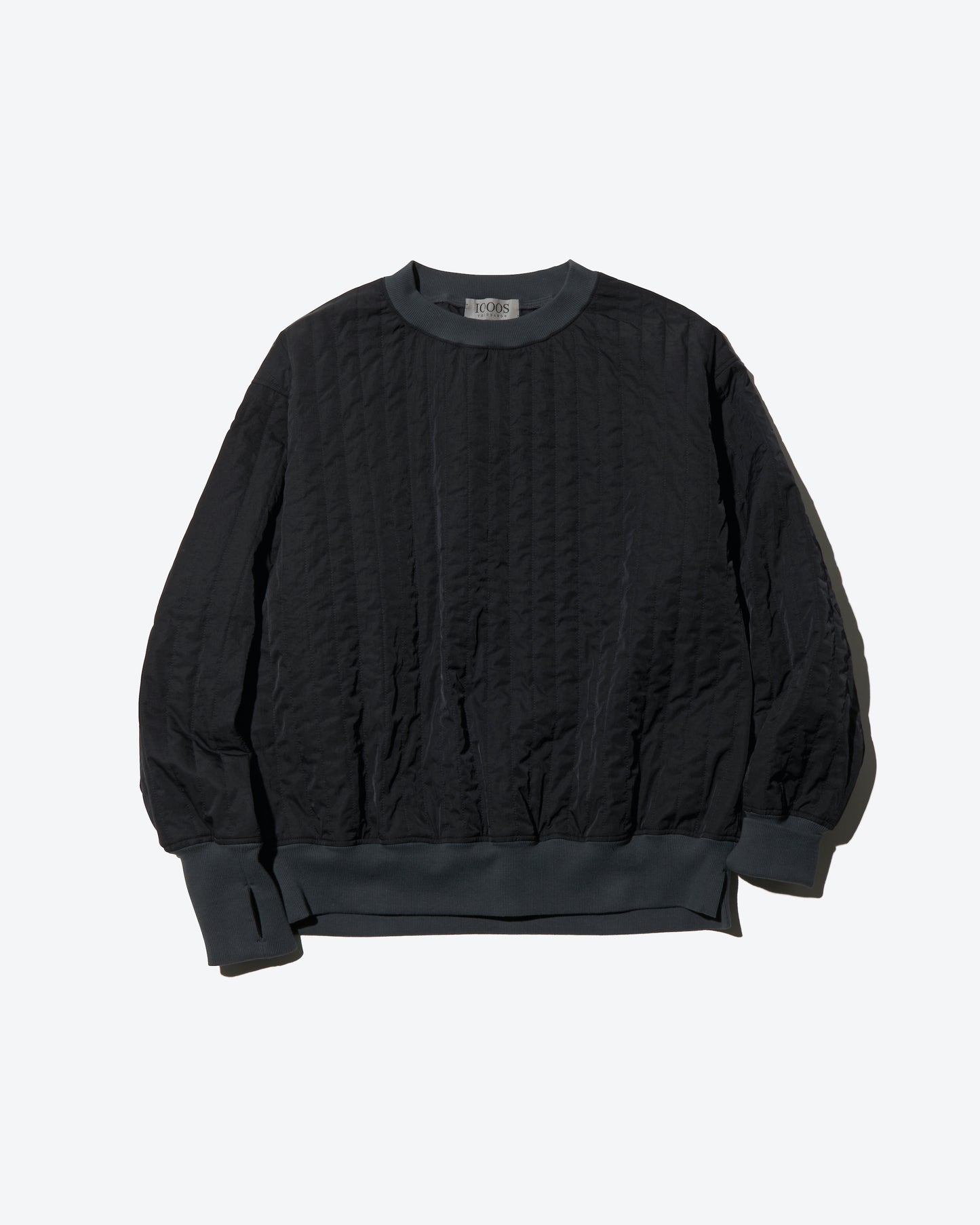 QUILTED PULLOVER