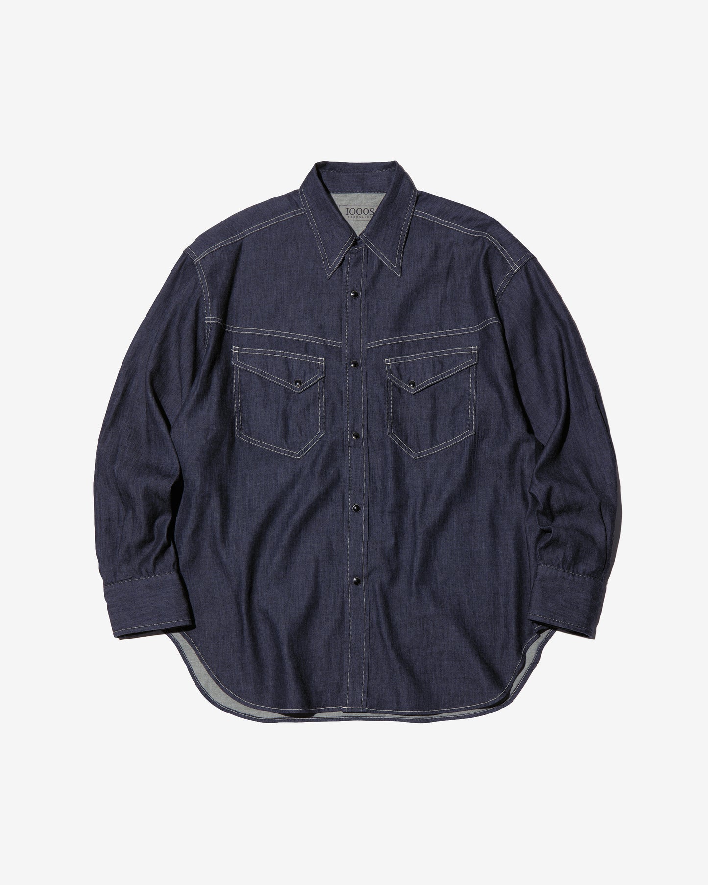MELLOW DENIM WESTERN SHIRT