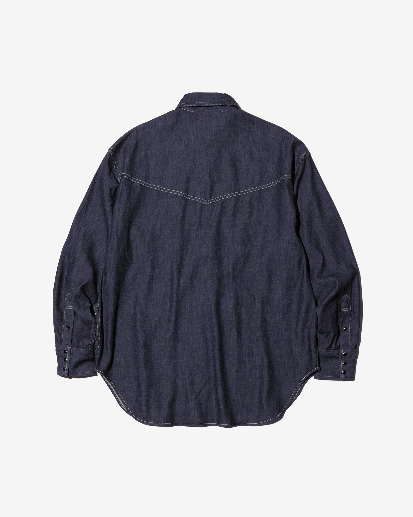 MELLOW DENIM WESTERN SHIRT