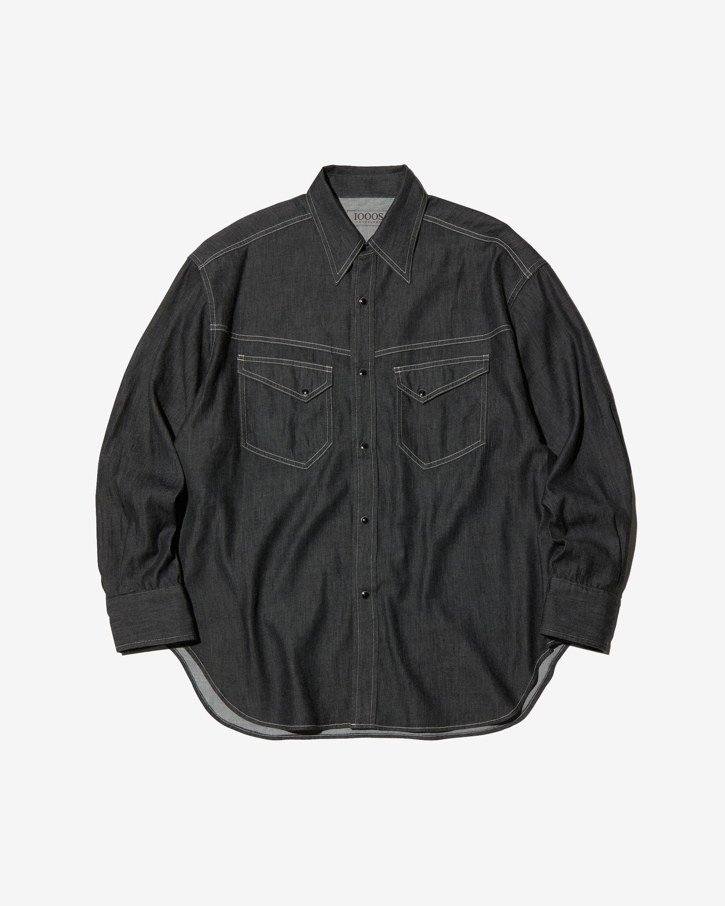 MELLOW DENIM WESTERN SHIRT