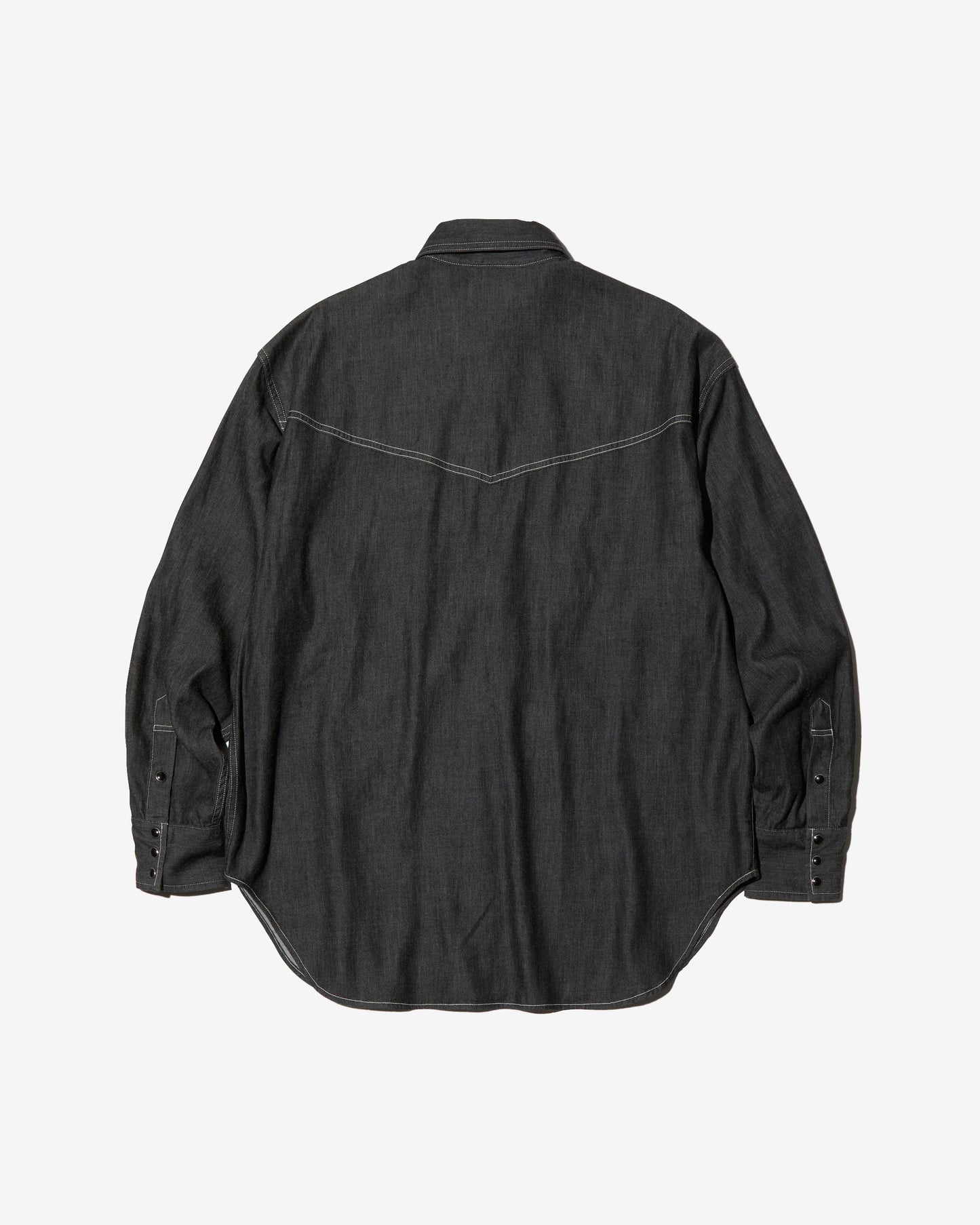 MELLOW DENIM WESTERN SHIRT