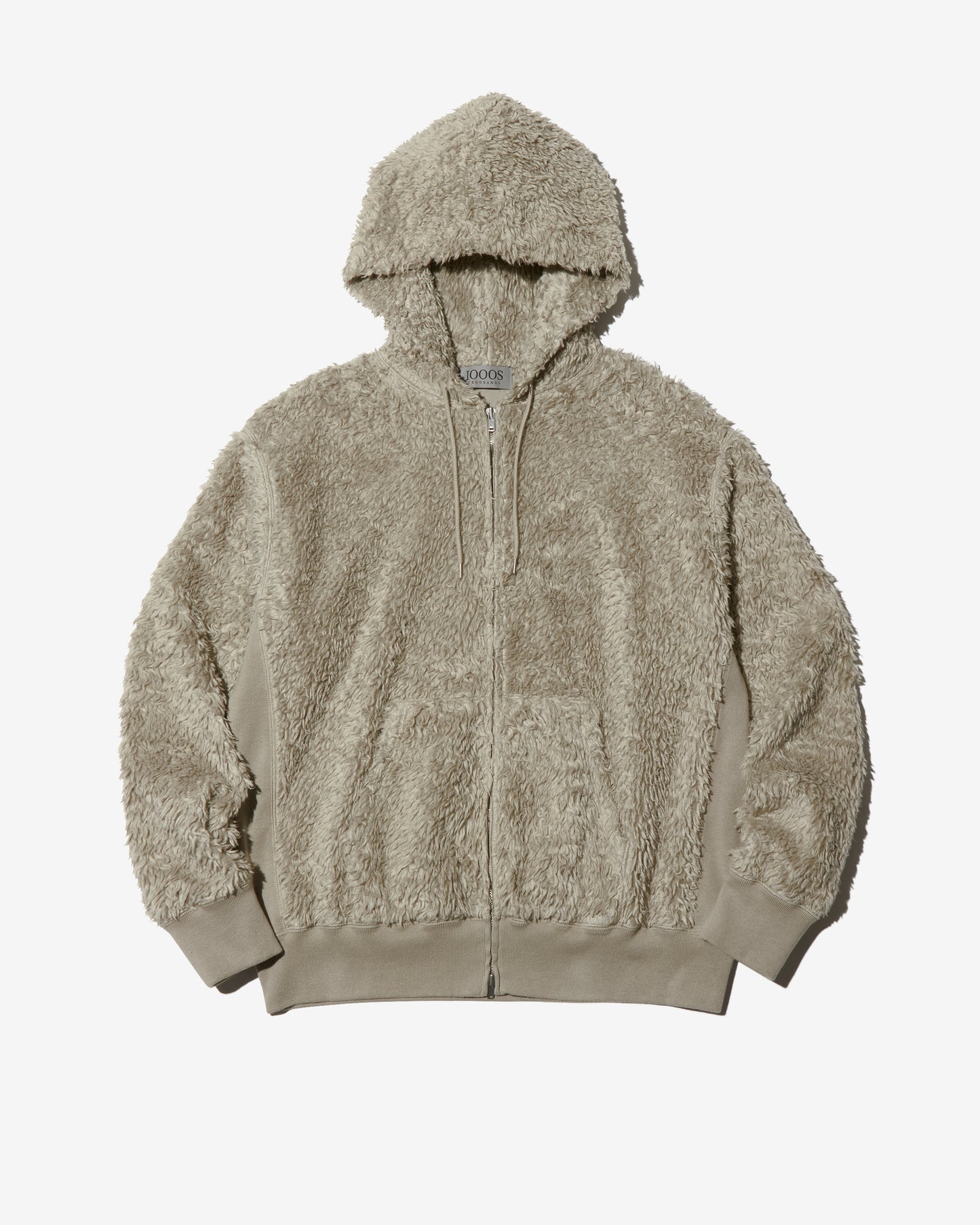 SHAGGY ZIP HOODIE