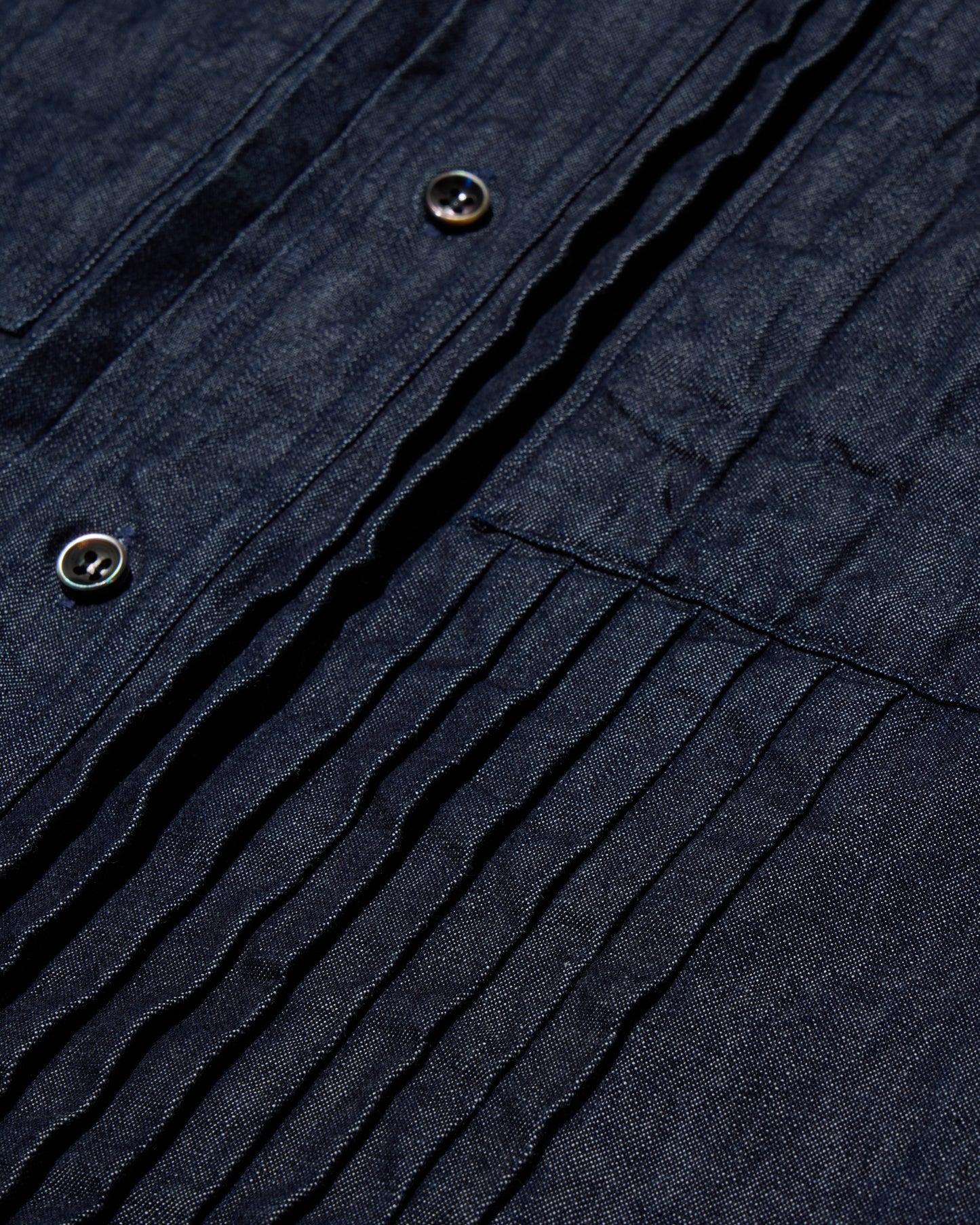 DENIM BOSOM SHIRT