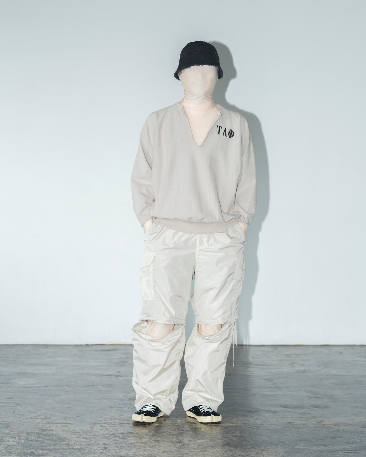 FADED SLITNECK RW SWEAT