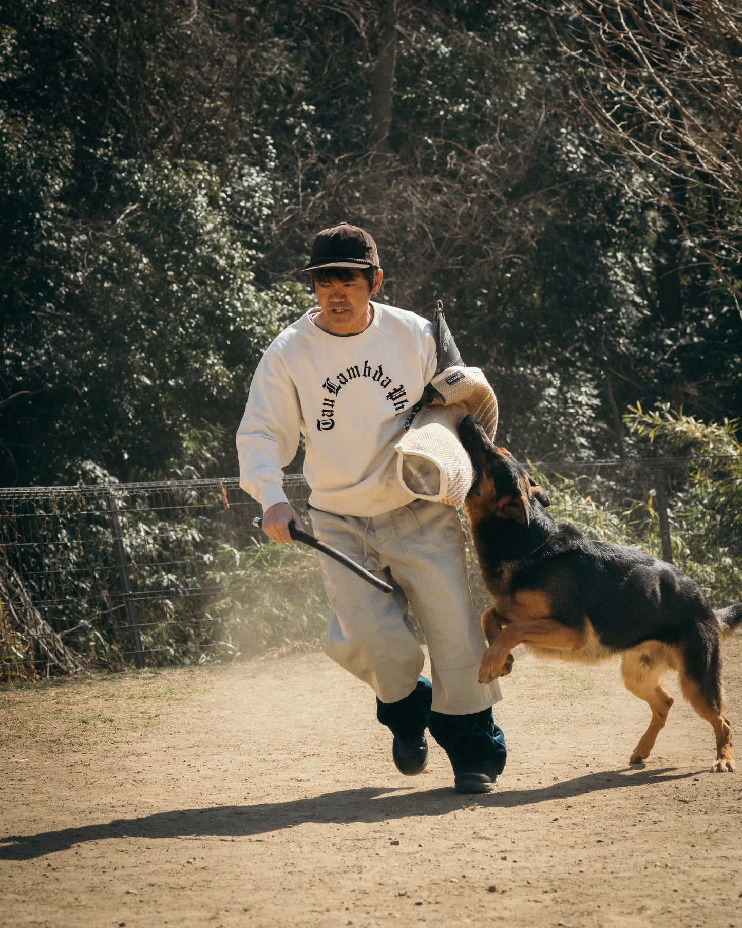 CONTRADICT SWEAT SHIRT - GREEK LETTERED