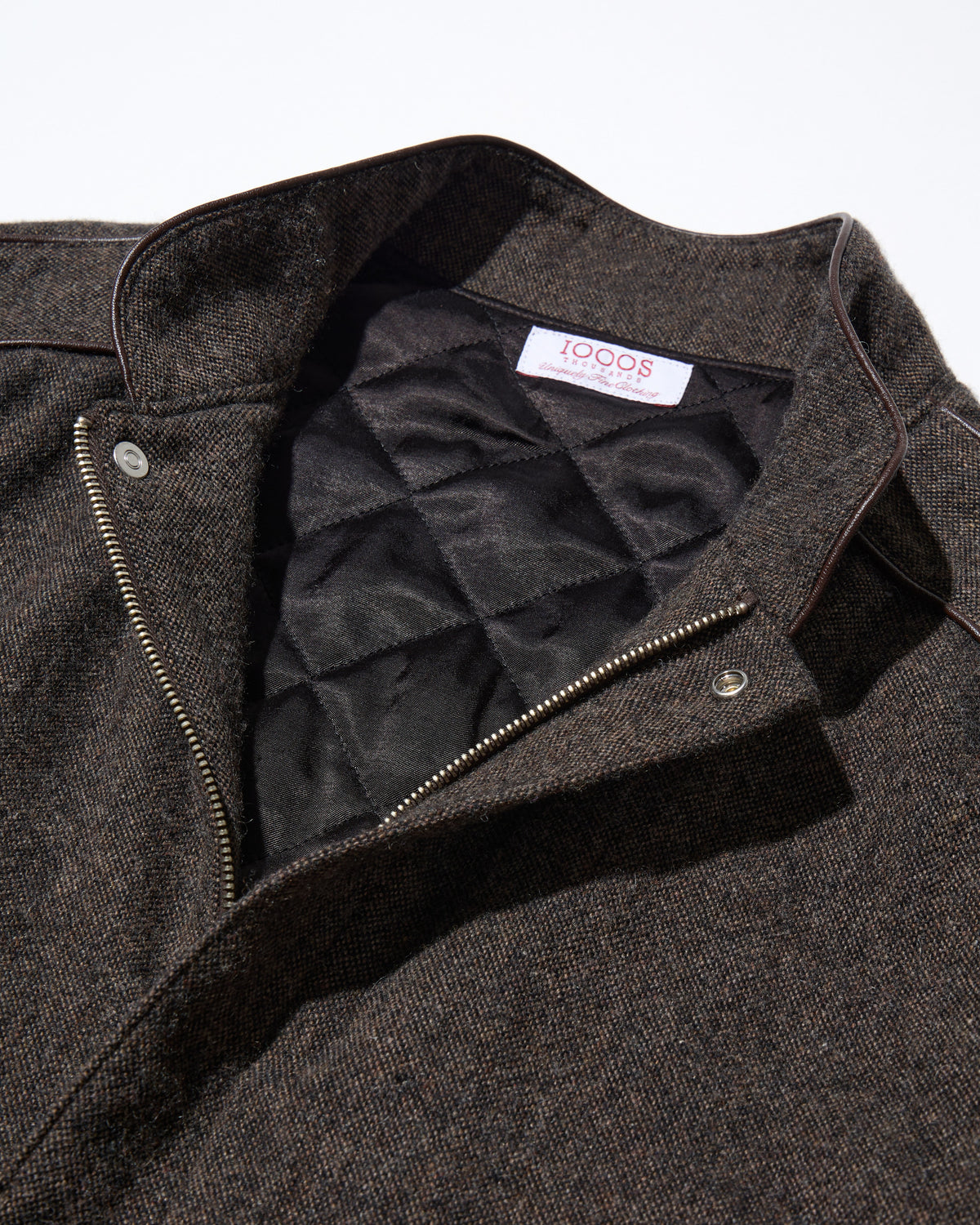 WOOL RACING BLOUSON