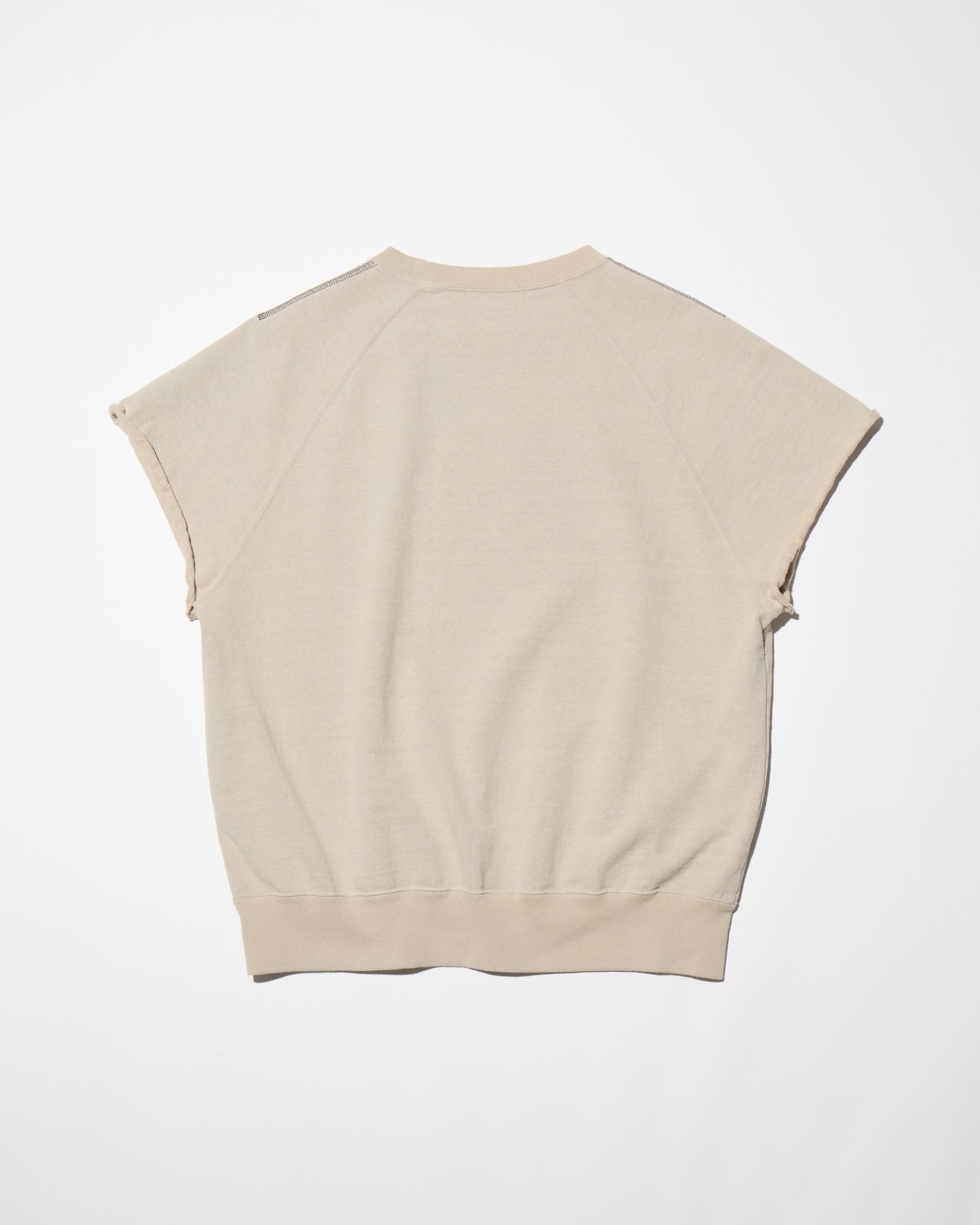 FADED CUTOFF RAGLAN SWEAT