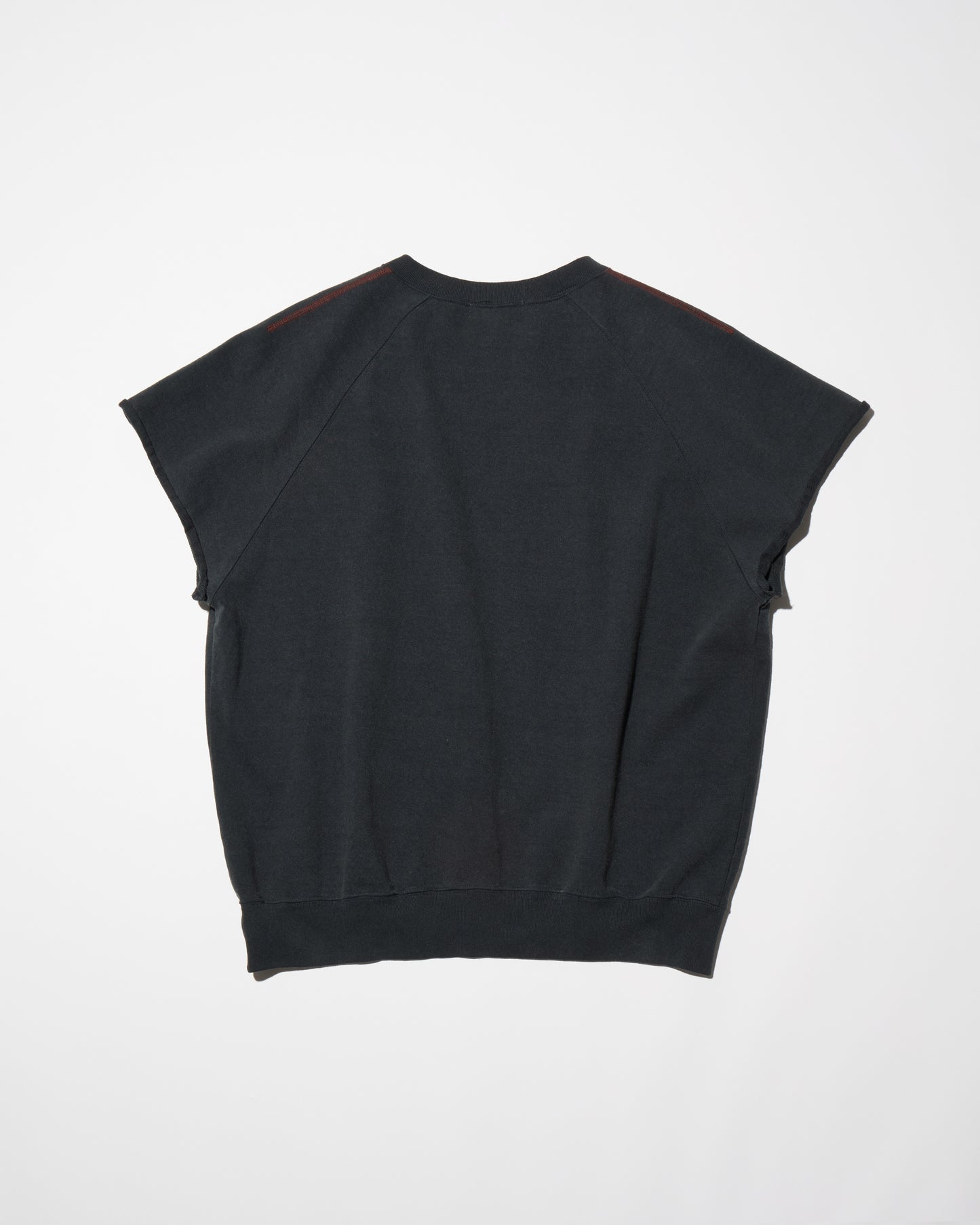 FADED CUTOFF RAGLAN SWEAT