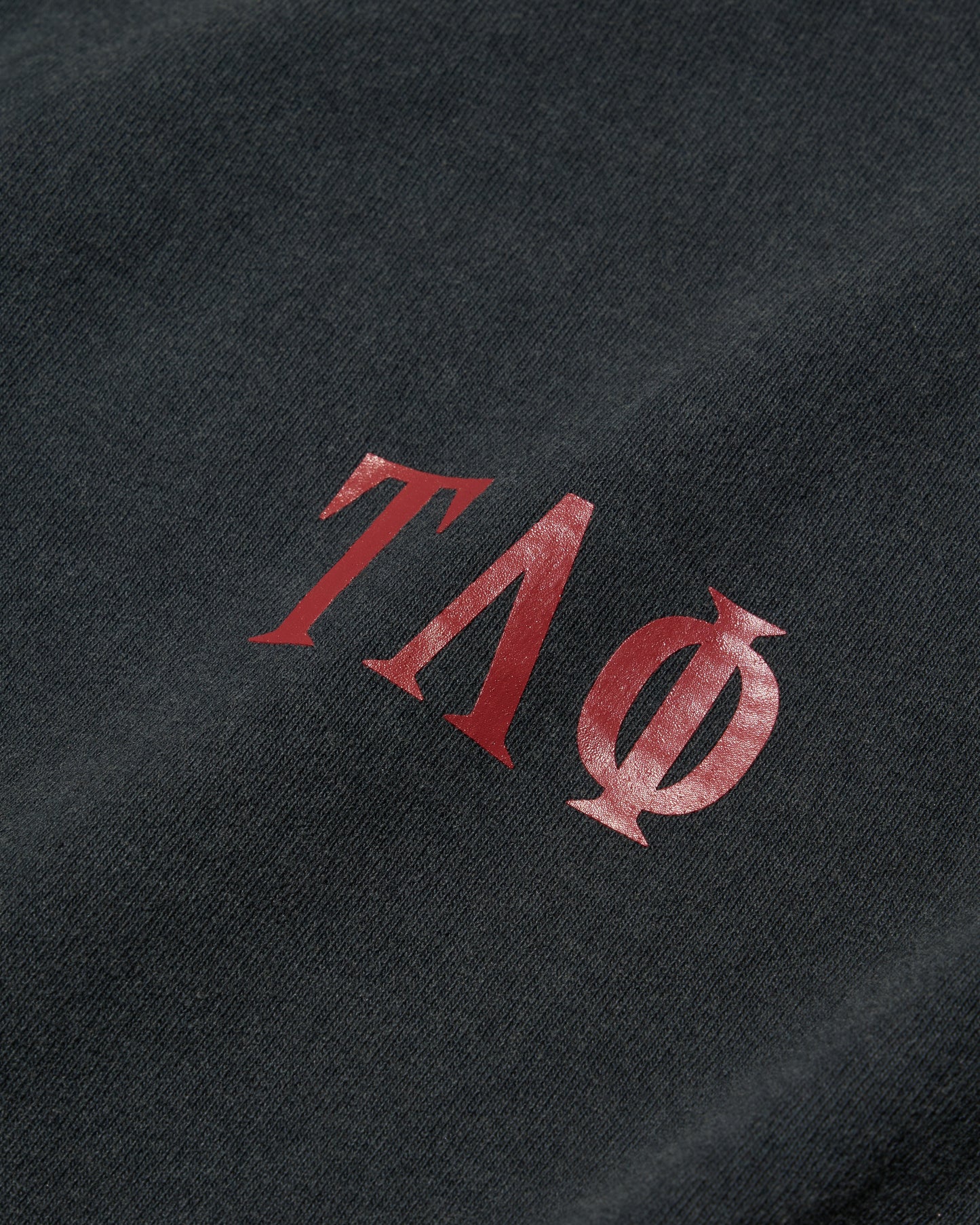 FADED CUTOFF RAGLAN SWEAT