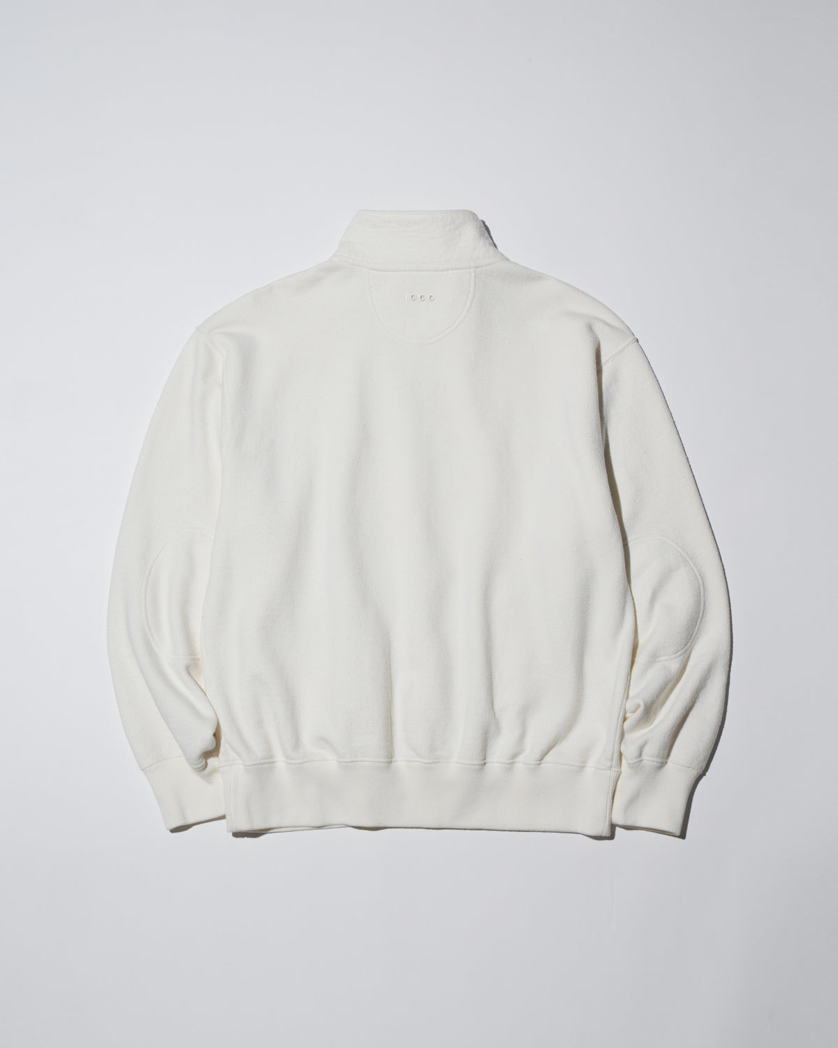 NEPPED HALF-ZIP PULLOVER