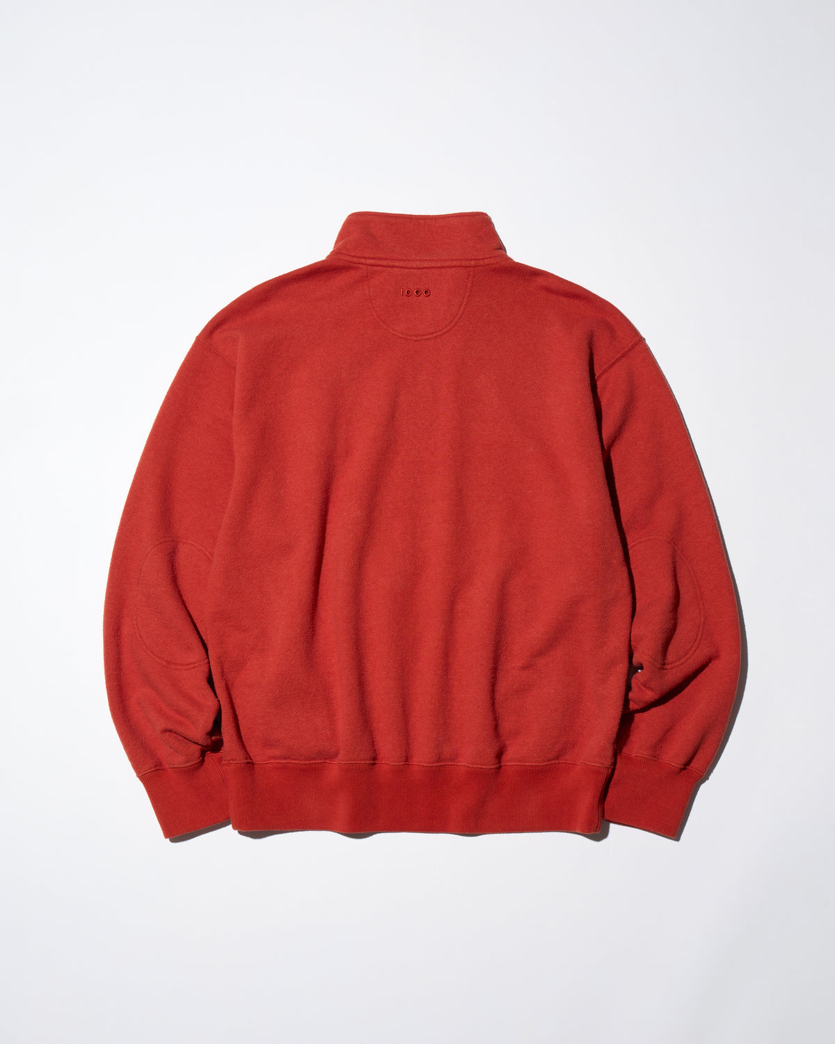 NEPPED HALF-ZIP PULLOVER