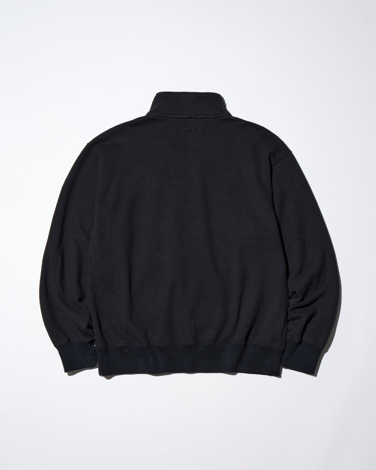 NEPPED HALF-ZIP PULLOVER