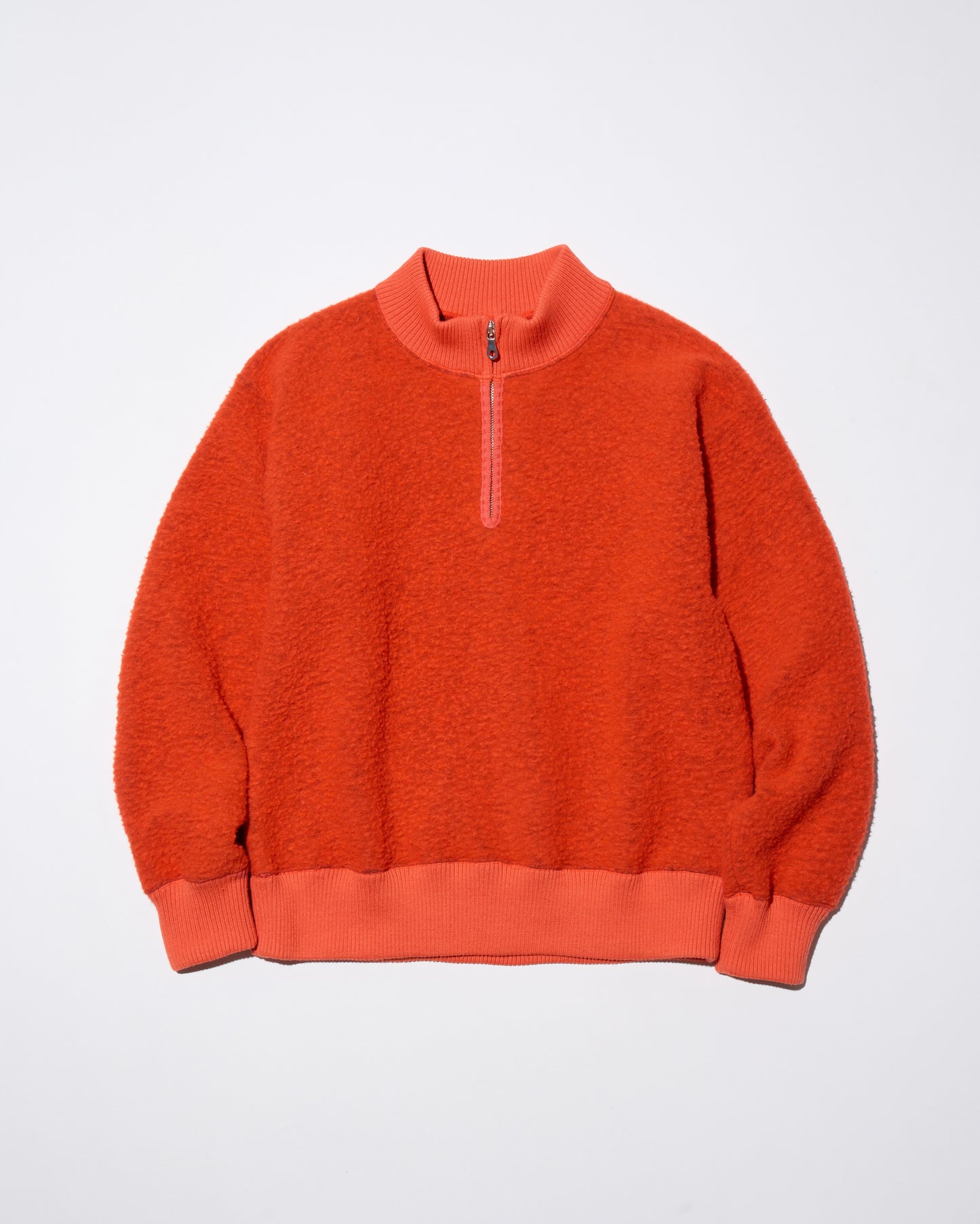 NAPPER HALF-ZIP KNIT SWEAT