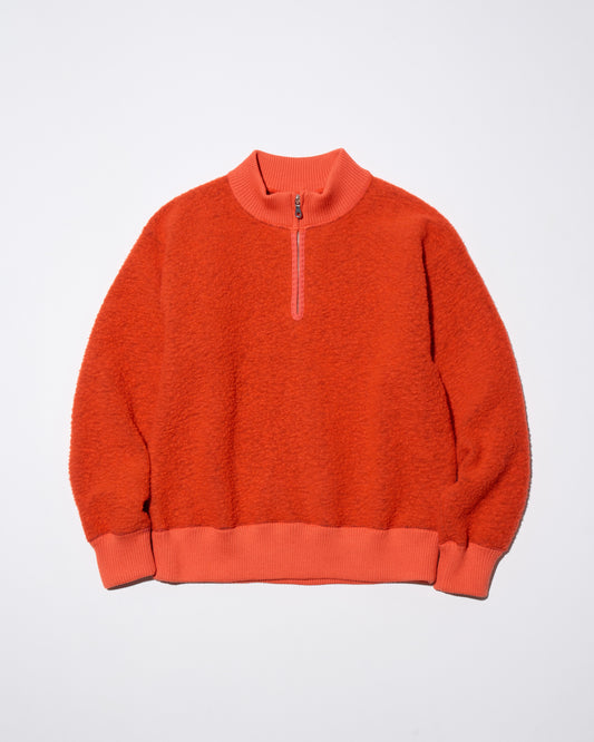 NAPPER HALF-ZIP KNIT SWEAT