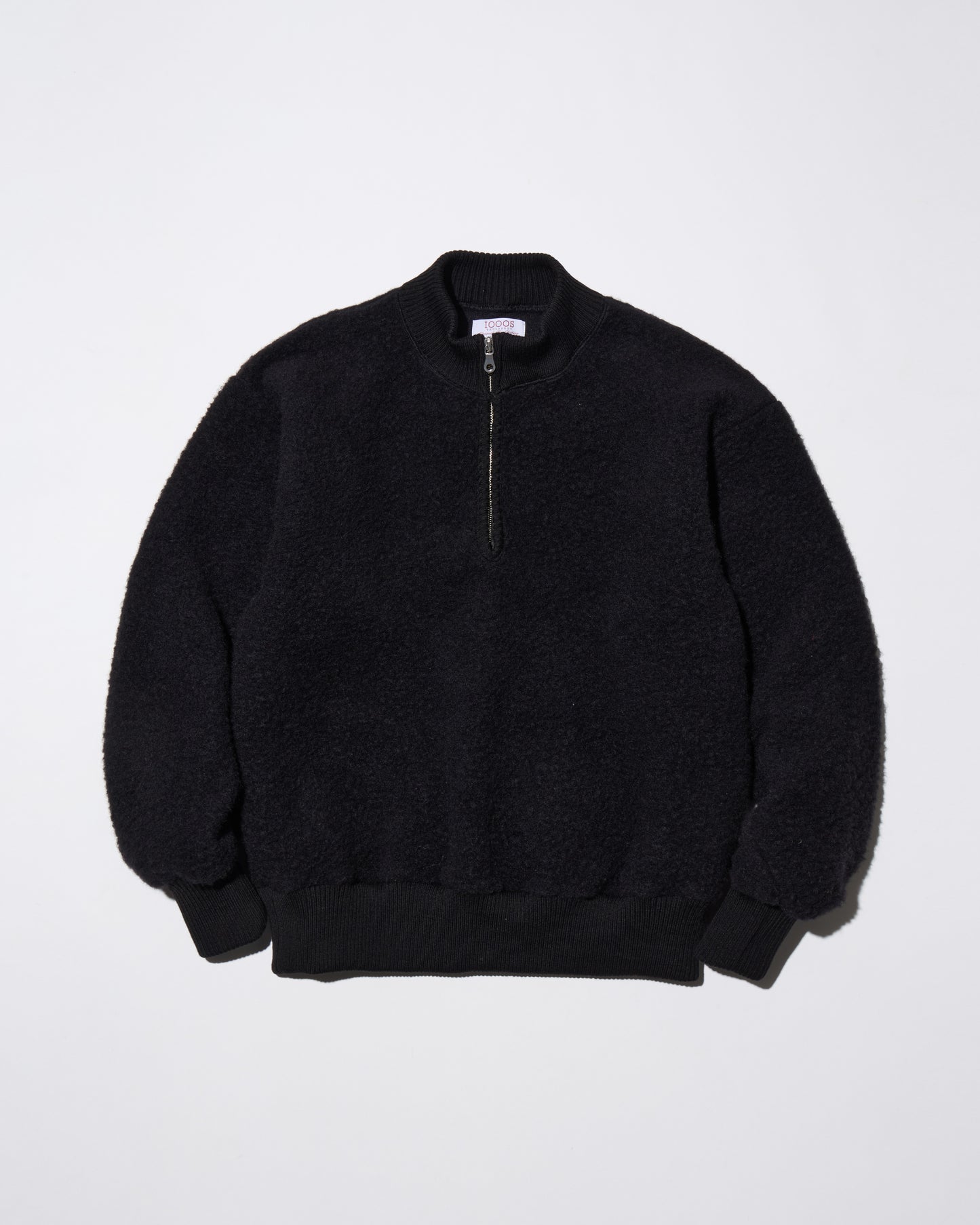 NAPPER HALF-ZIP KNIT SWEAT