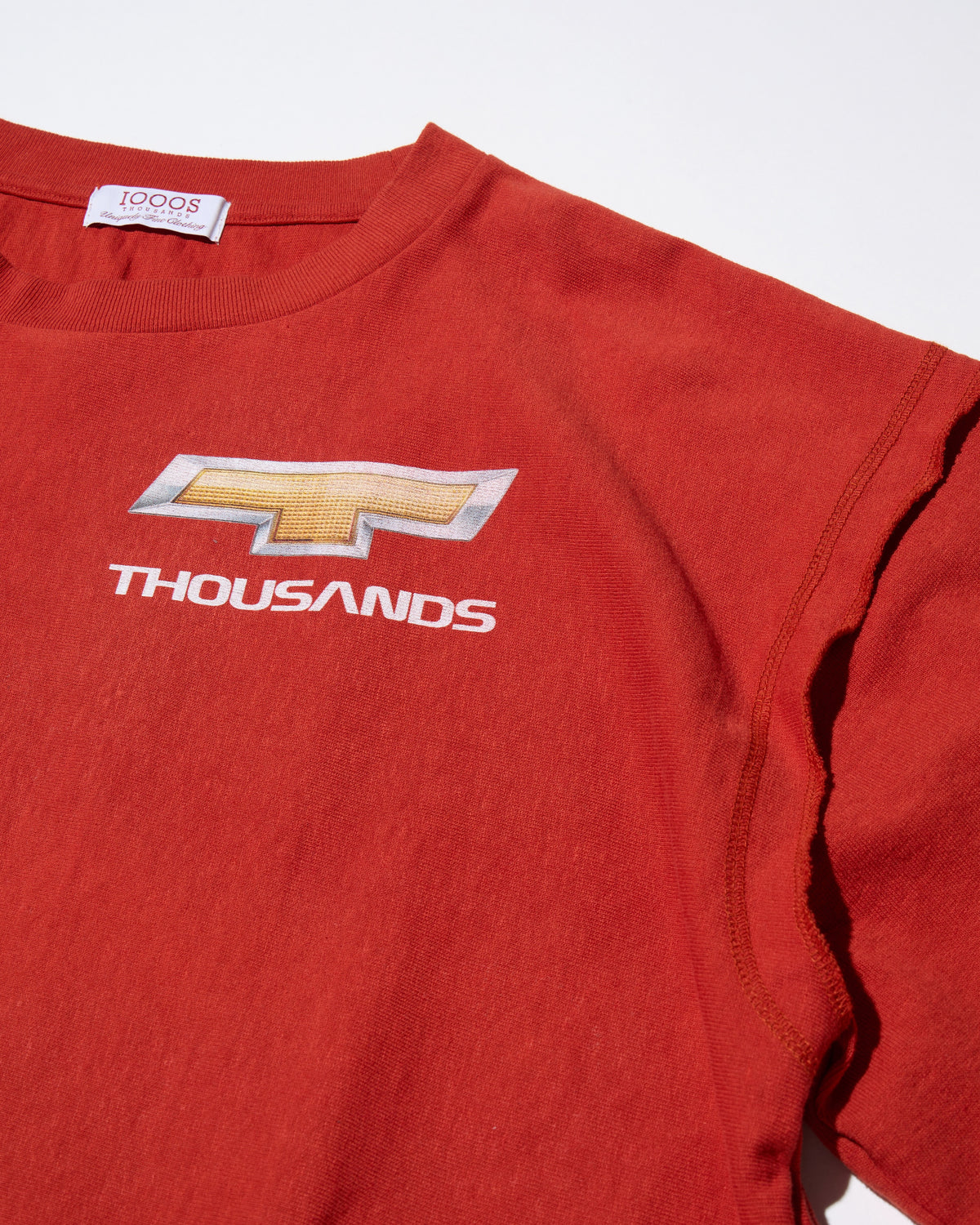 DETROIT LOGO CUTOFF LS TEE