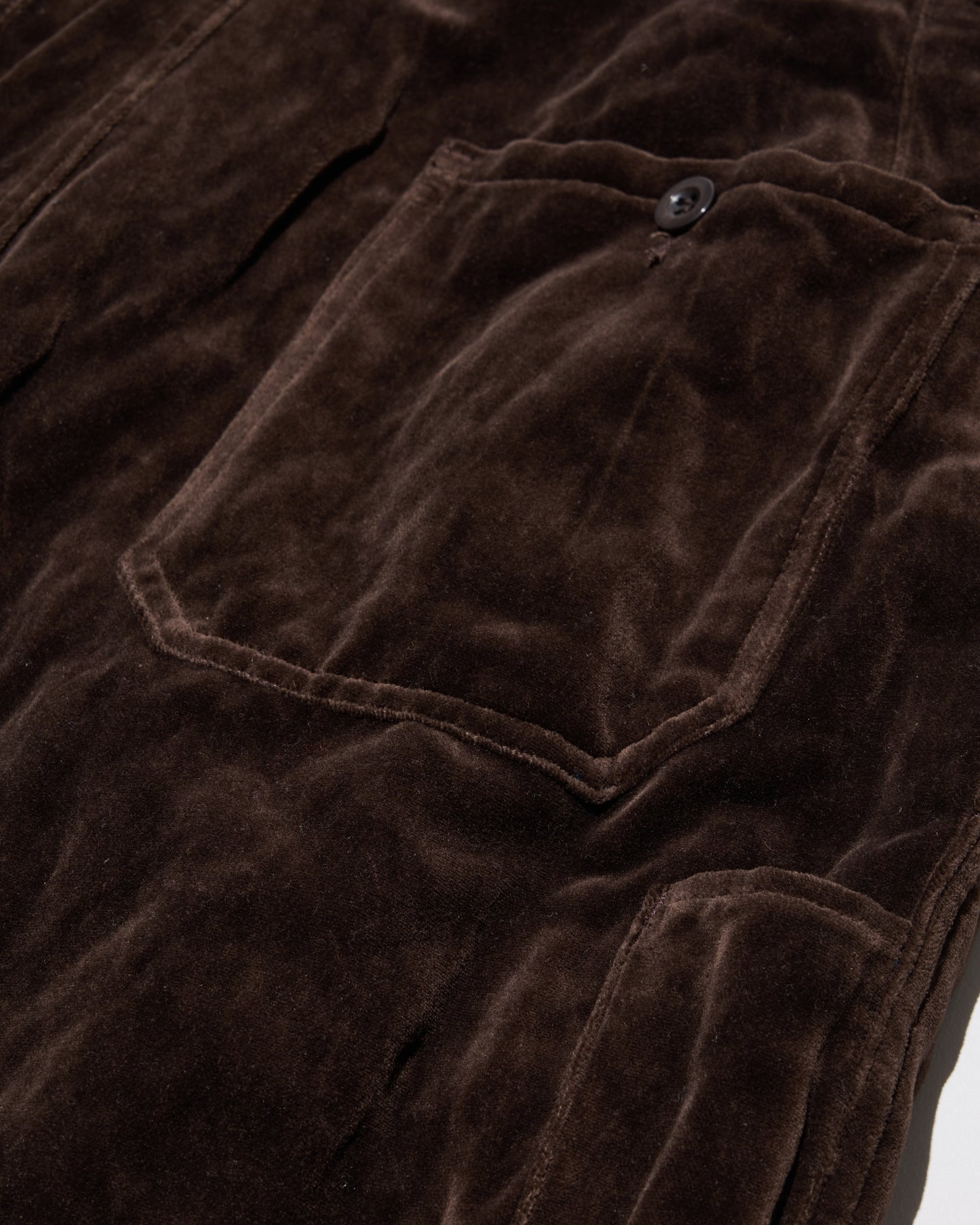 WRINKLED VELVET LABOR TROUSERS