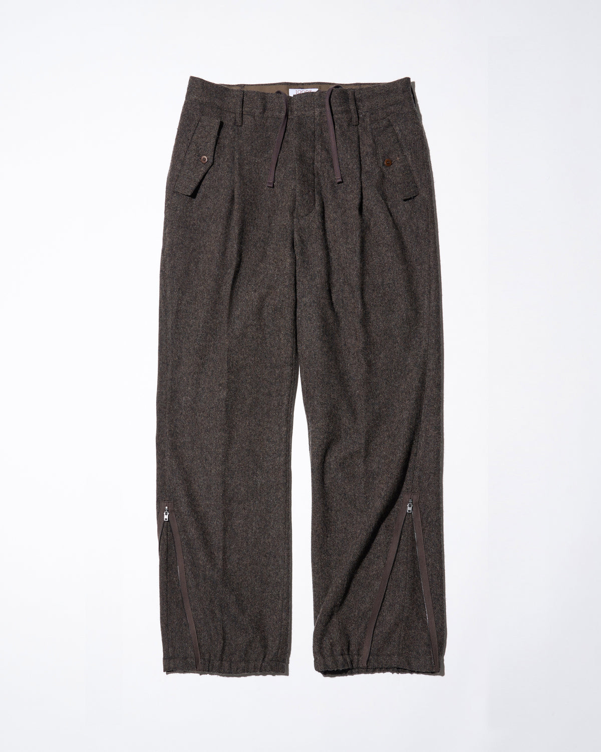 WOOL COMBAT TROUSERS