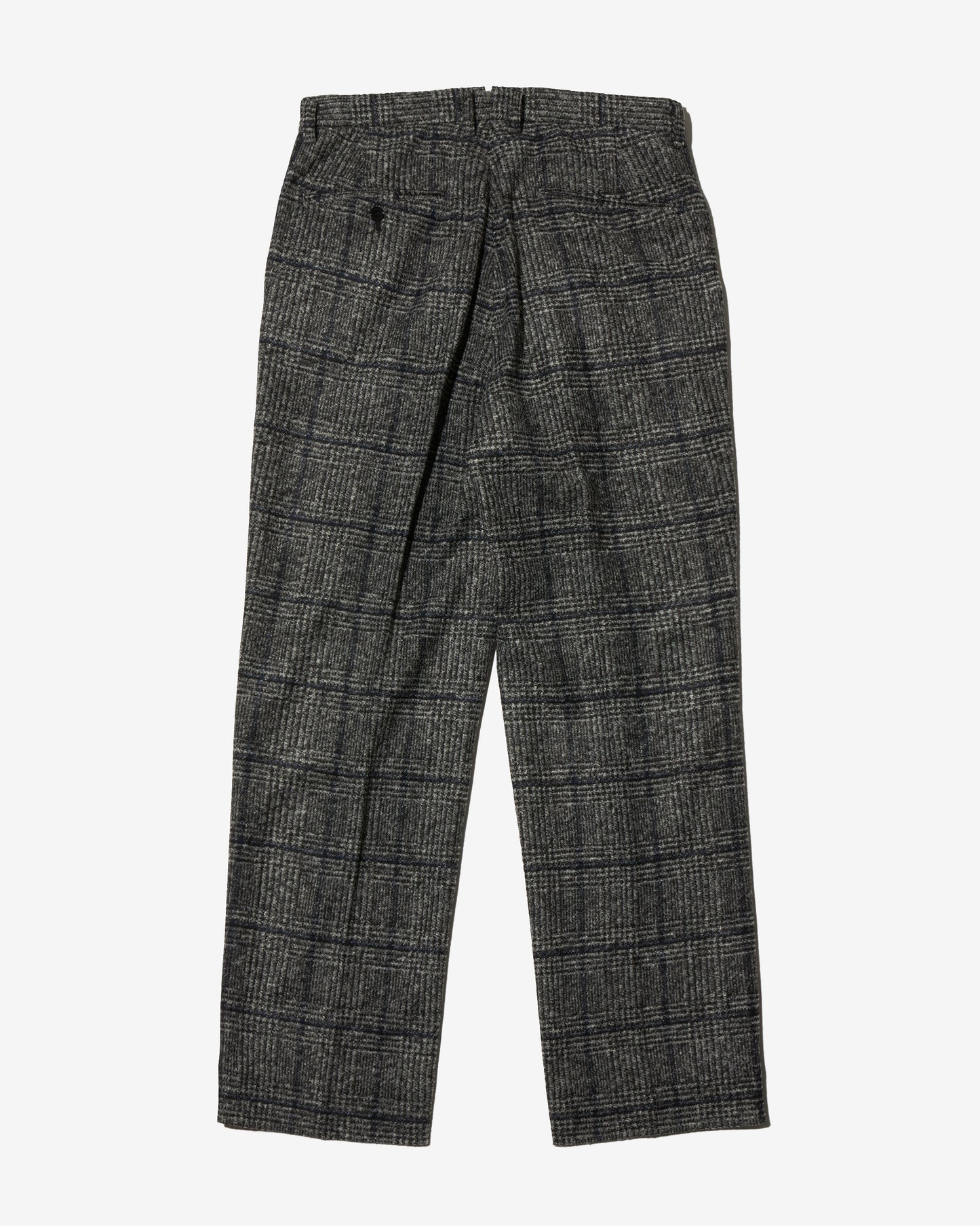SLIVER KNIT TUCK TROUSERS