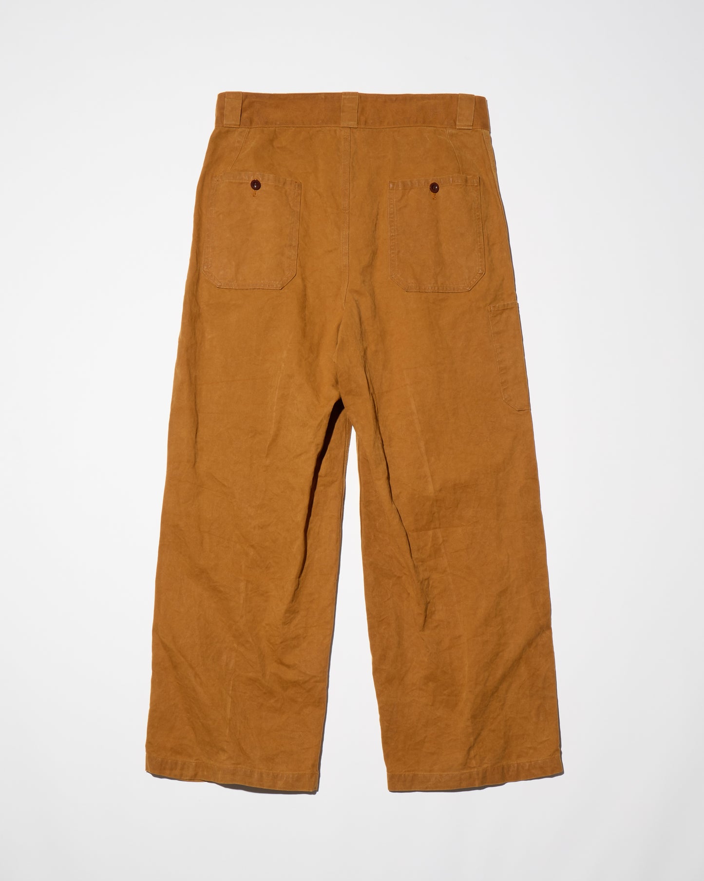 WAXED DUCK LABOR TROUSERS