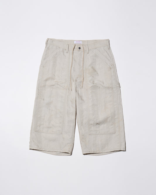 HEAVY NYLON DOUBLE-KNEE CROPPED