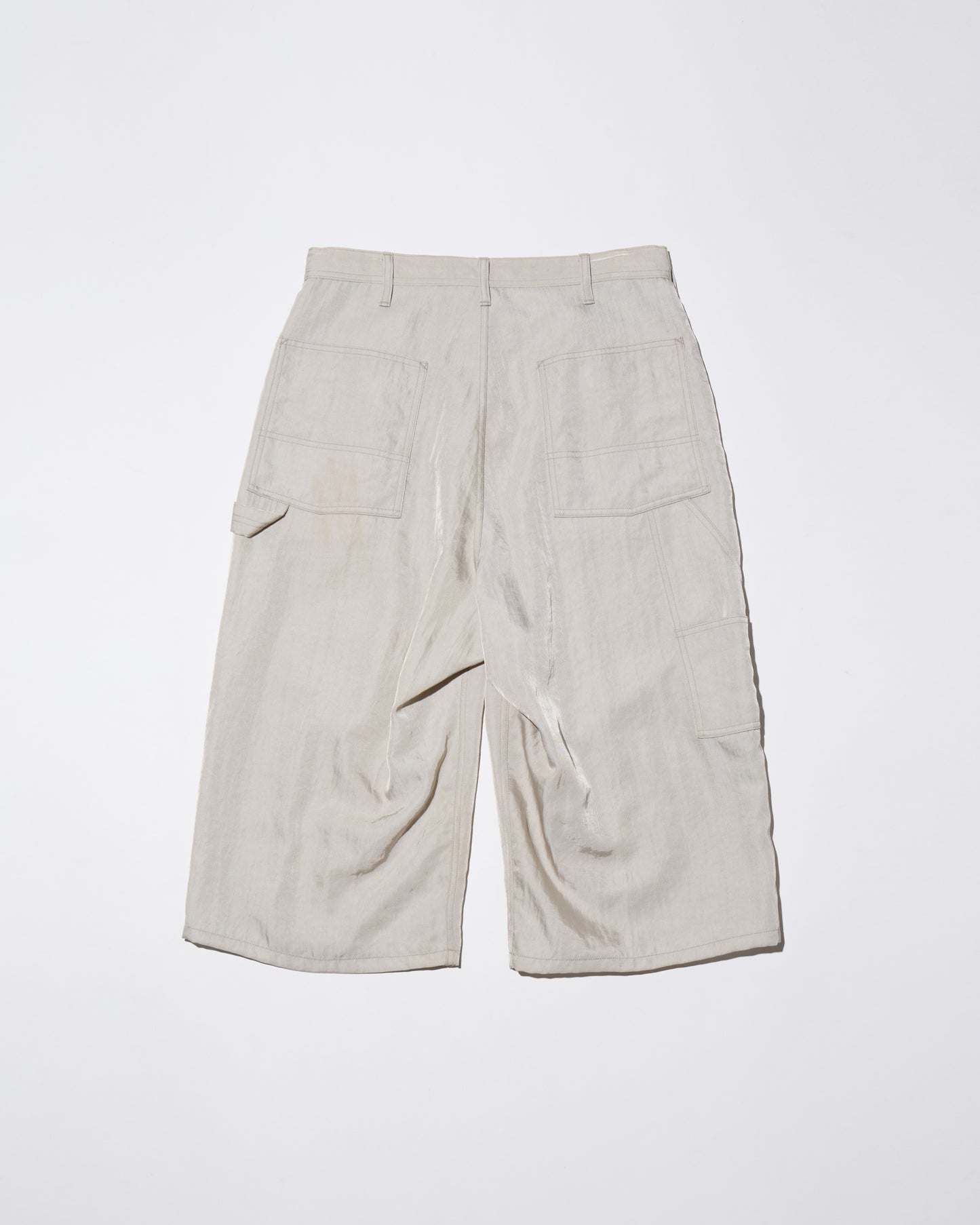 HEAVY NYLON DOUBLE-KNEE CROPPED