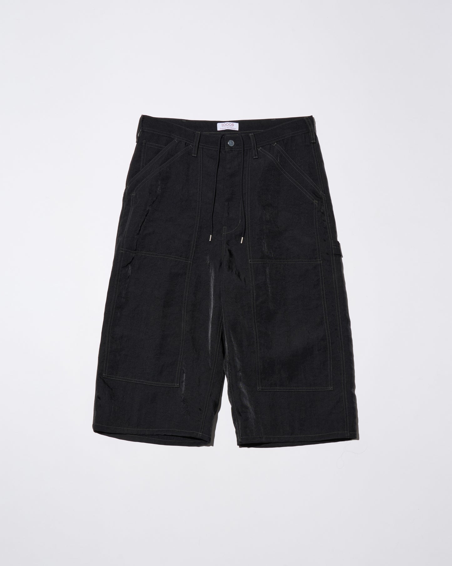 HEAVY NYLON DOUBLE-KNEE CROPPED