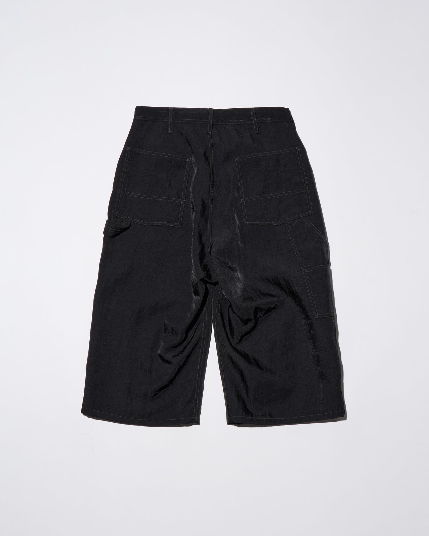 HEAVY NYLON DOUBLE-KNEE CROPPED