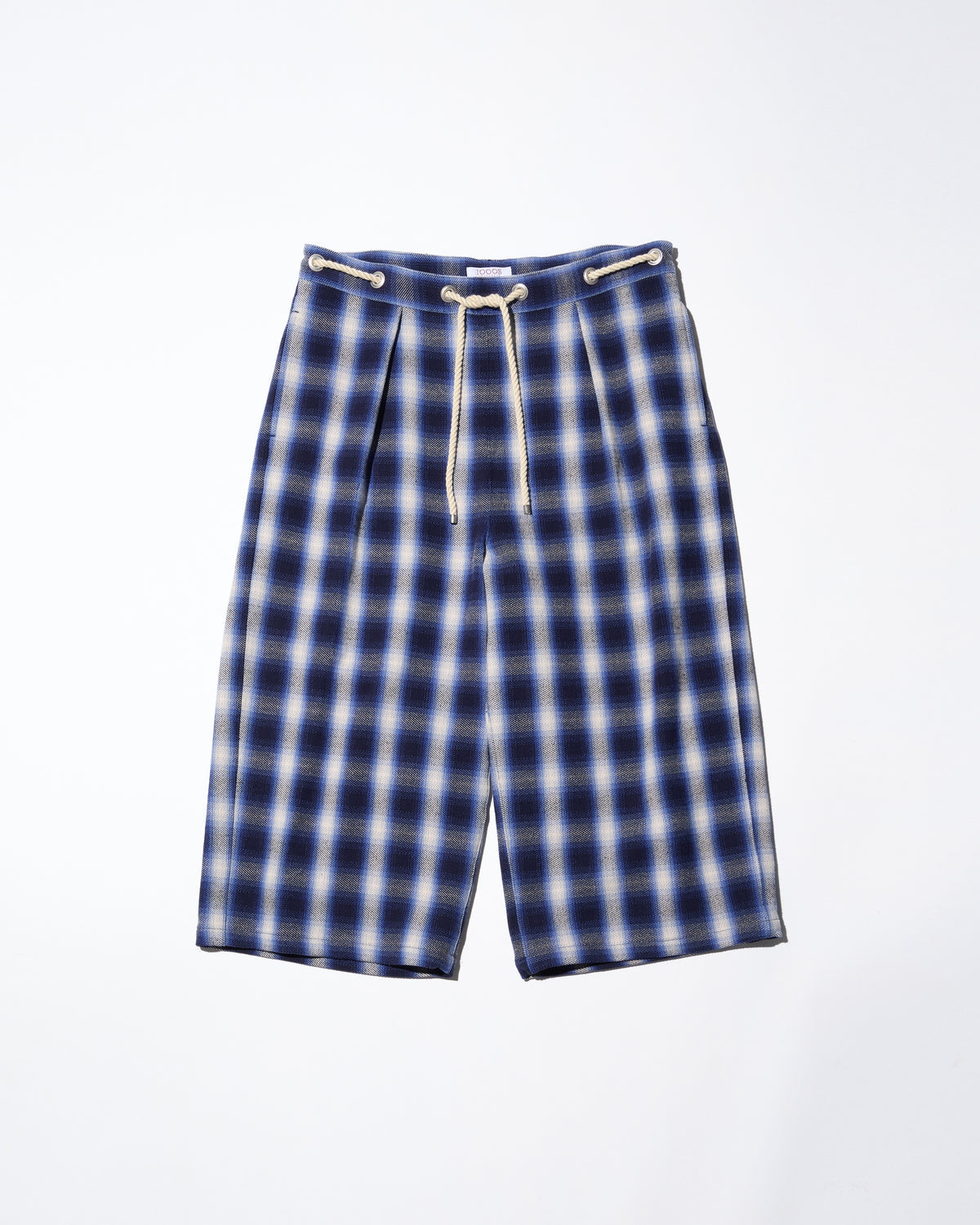HEAVY FLANNEL CROPPED BAGGY