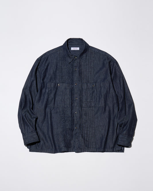 DENIM BOSOM SHIRT