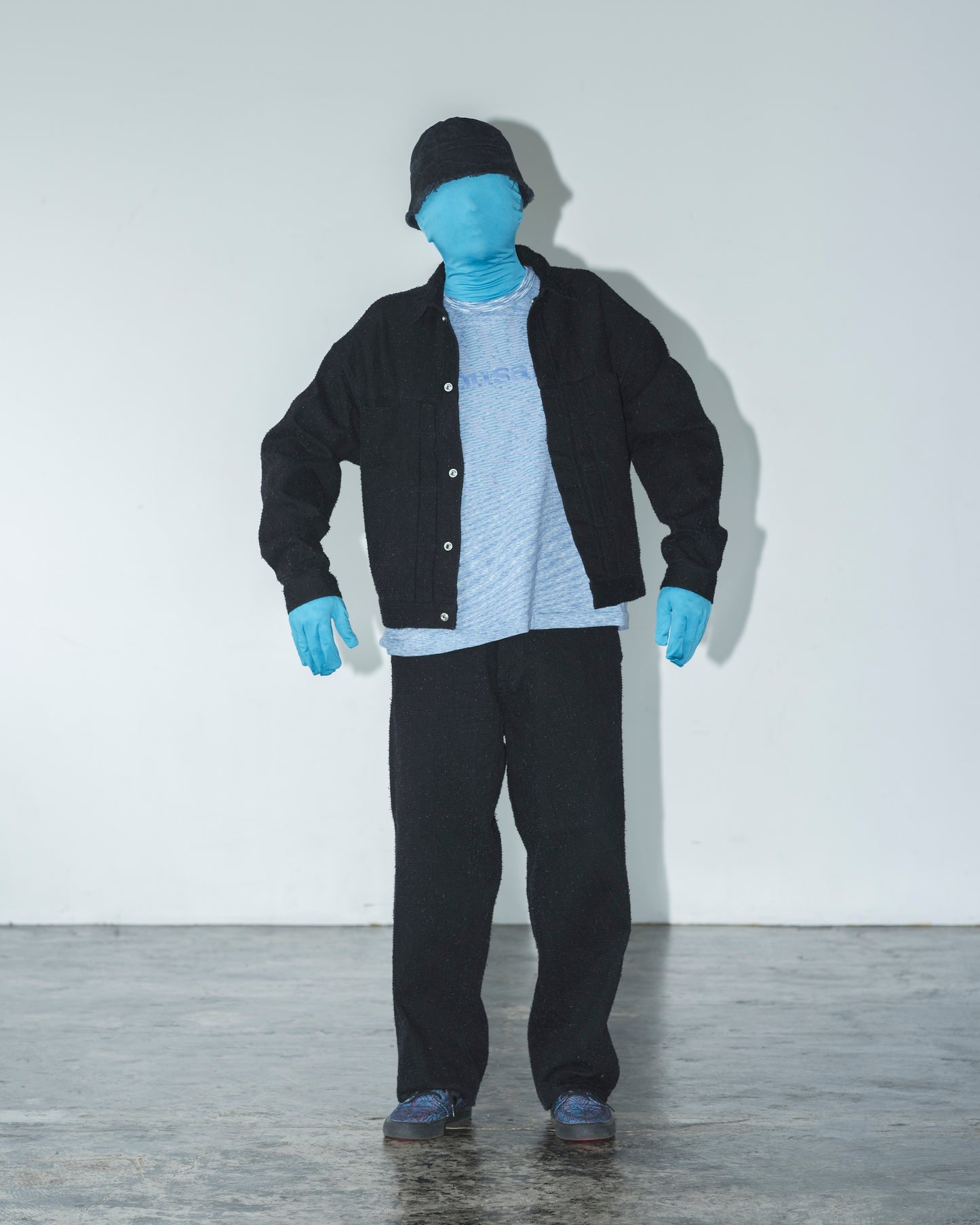 DAZZLE DENIM PANTS - BAGGY