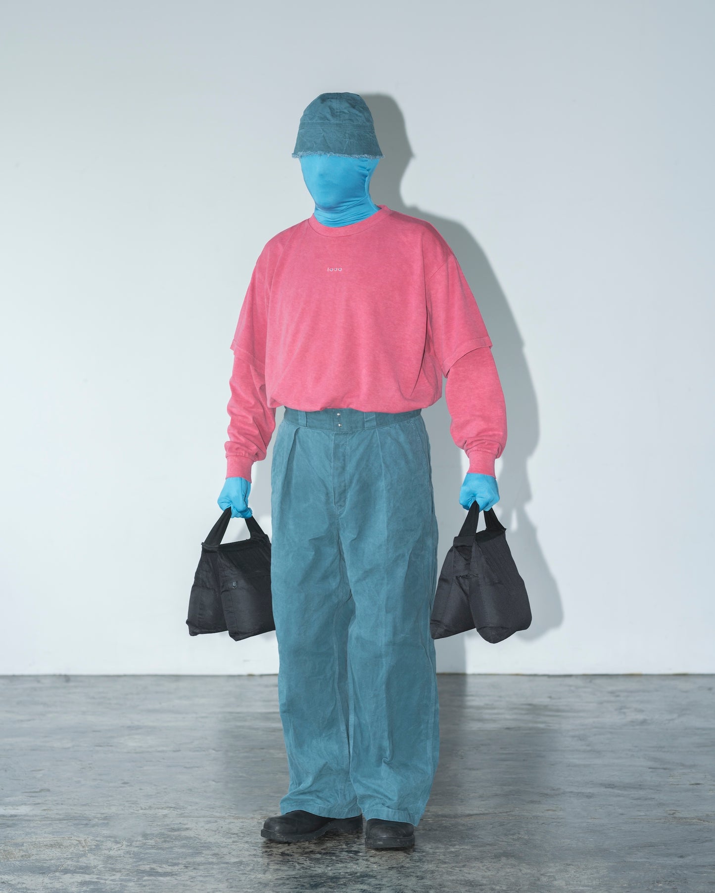 WAXED DUCK LABOR TROUSERS