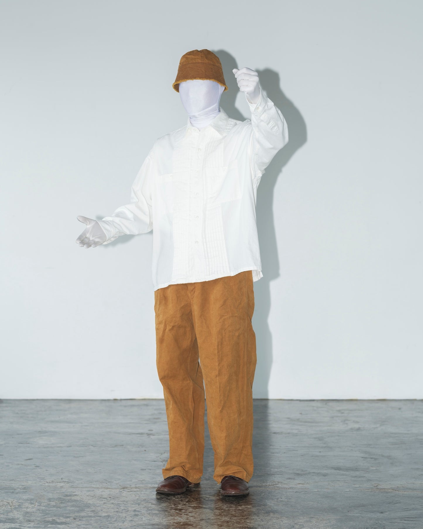 WAXED DUCK LABOR TROUSERS