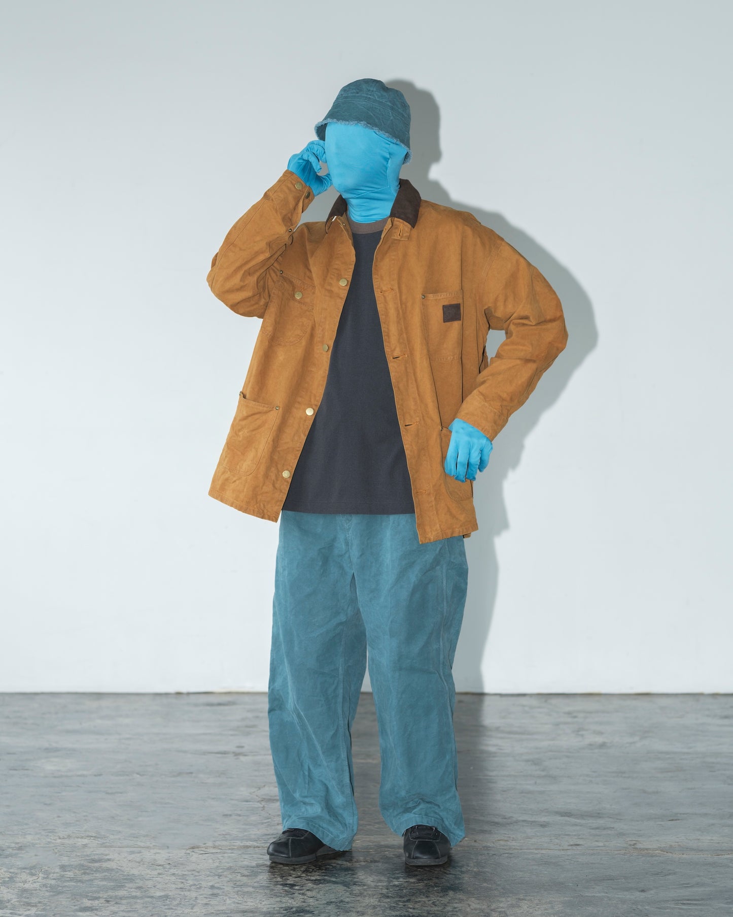 WAXED DUCK CHORE COAT