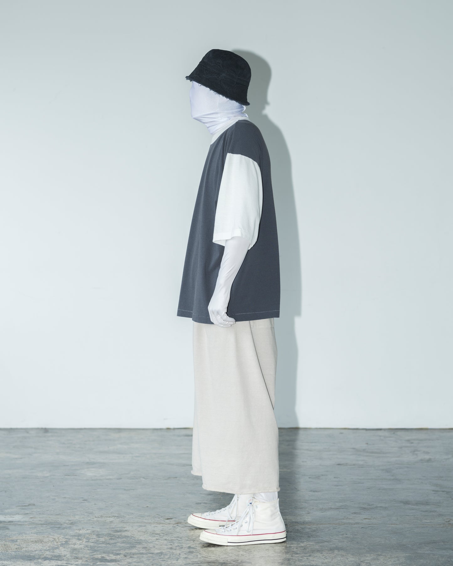 FADED SWEAT CROPPED PANTS